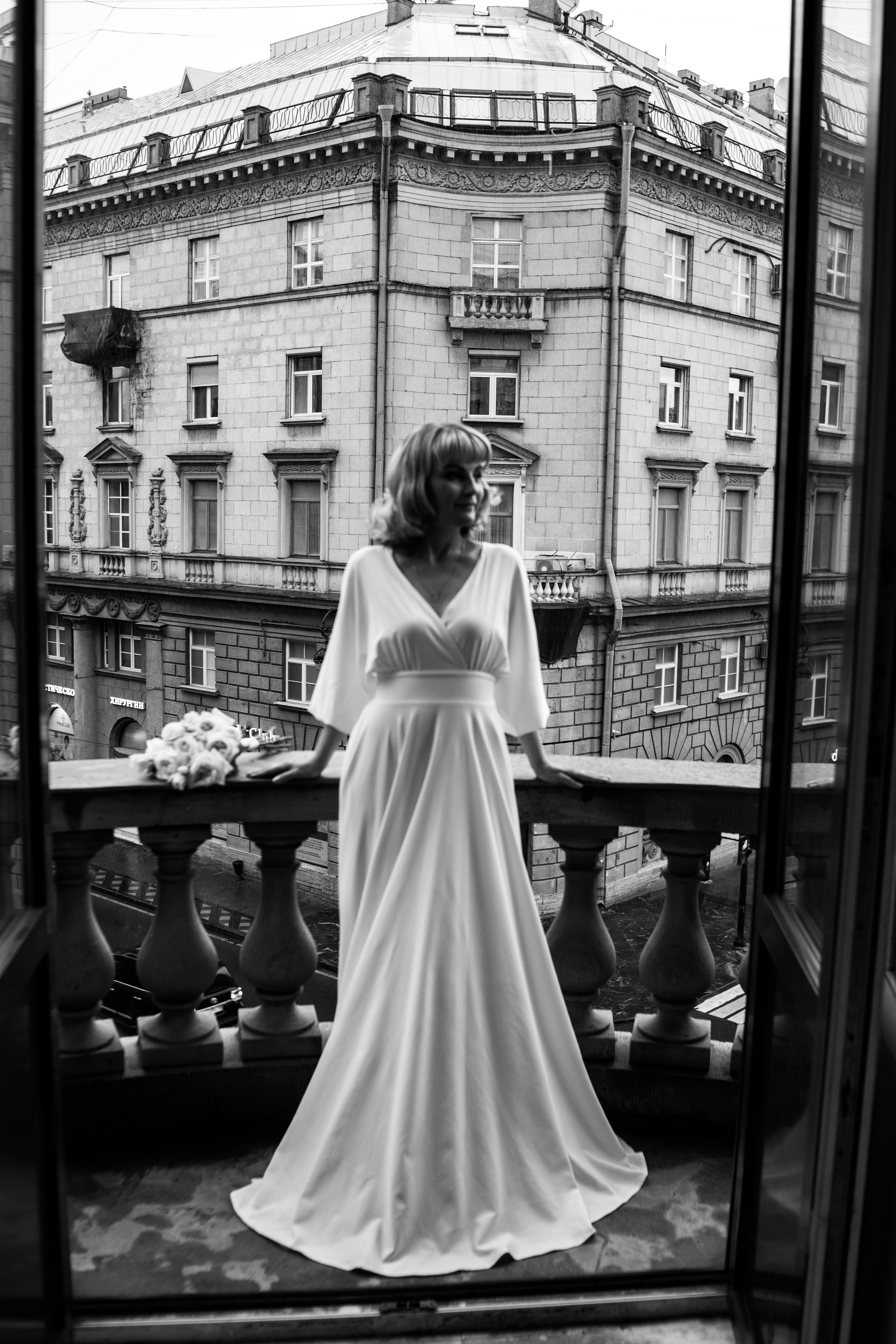 Свадебная фотосессия на балконе Санкт-Петербург. Фотограф в Санкт-Петербурге, Анна Скворцова