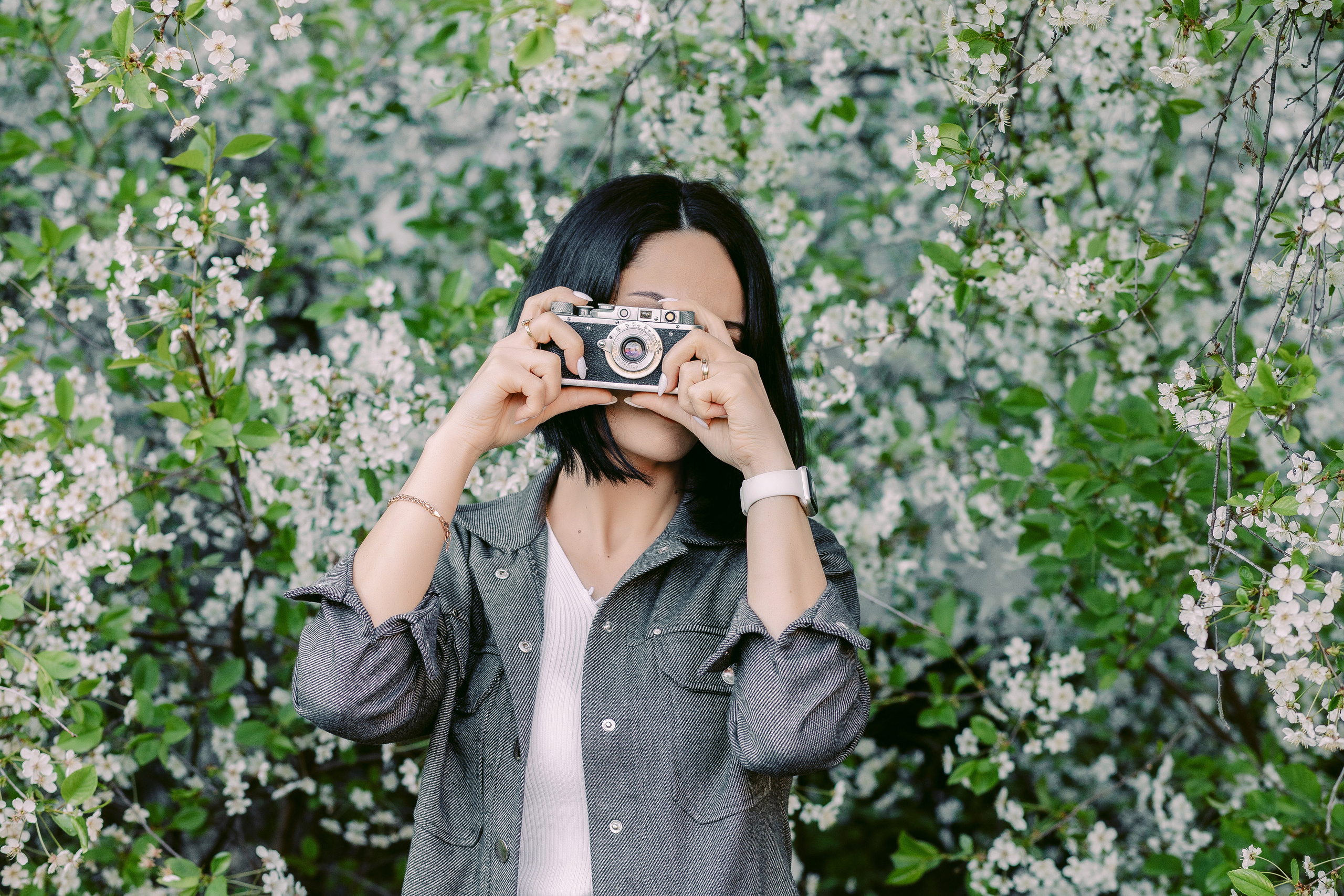 Фотосессия со сливой и черемухой. Фотограф в Санкт-Петербурге, Анна Скворцова