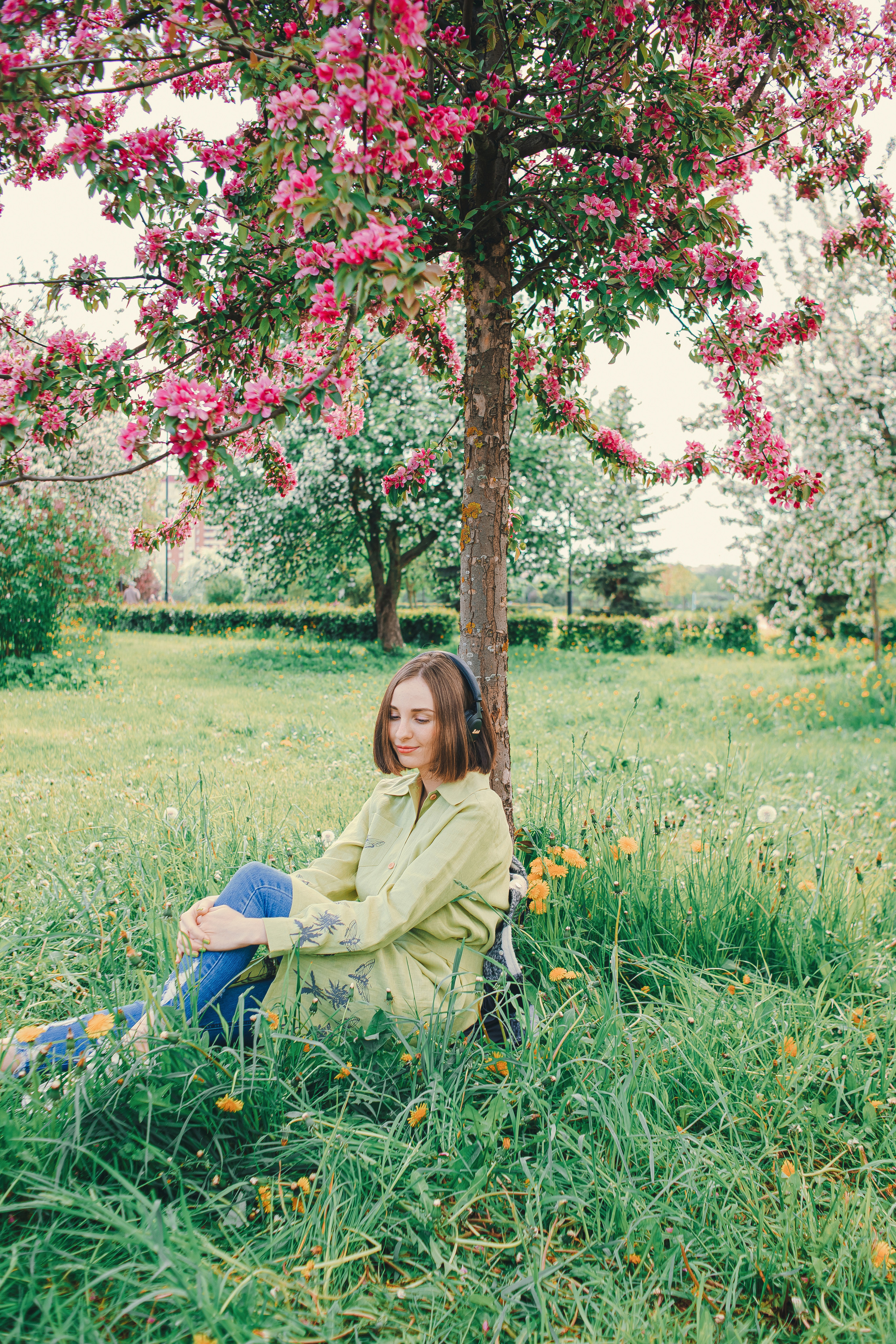 Индивидуальная фотосессия в яблоневом саду. Фотограф в Санкт-Петербурге, Анна Скворцова