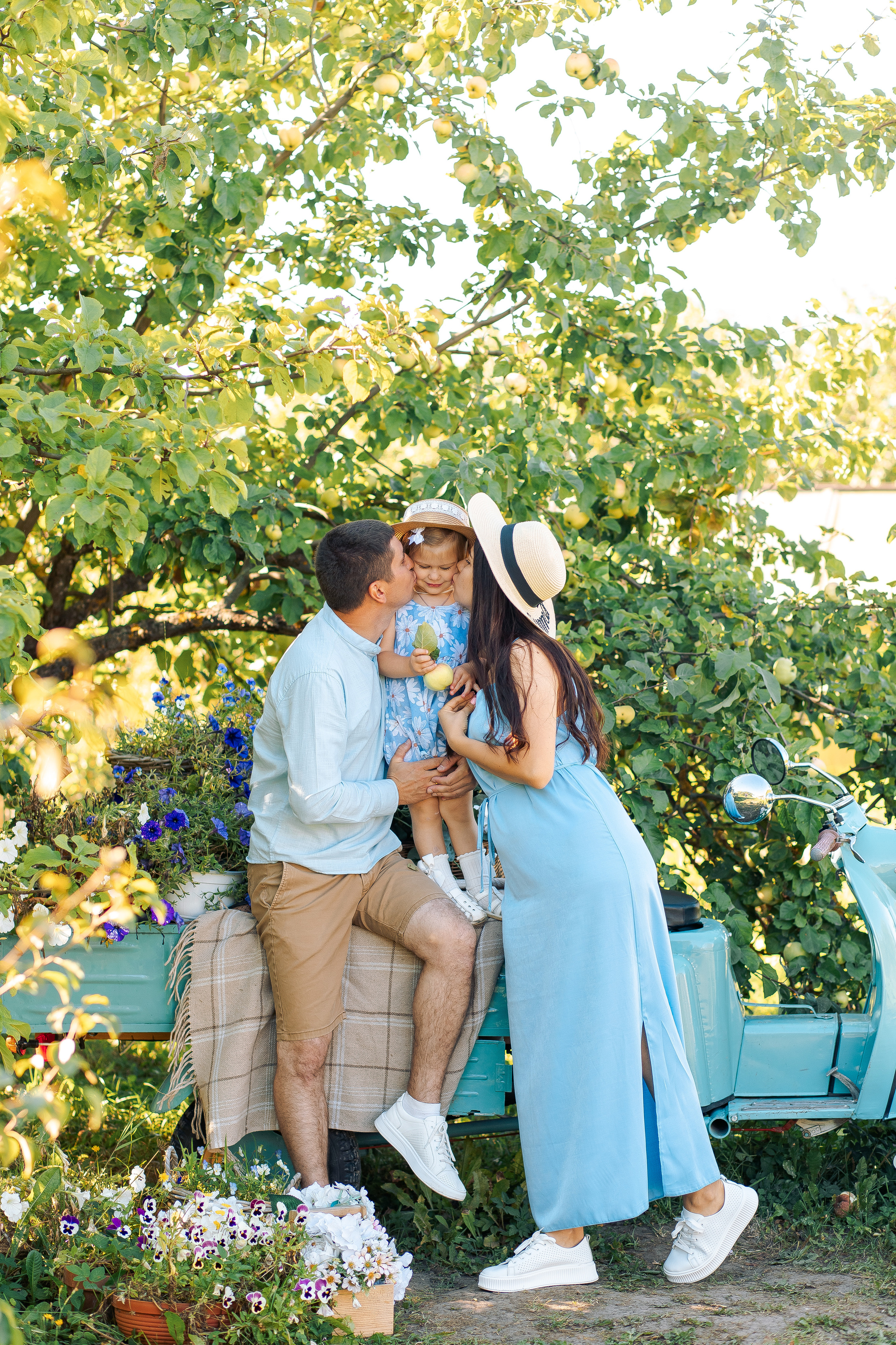 Фотосессия семейная в подсолнухах спб. Фотограф в Санкт-Петербурге, Анна Скворцова