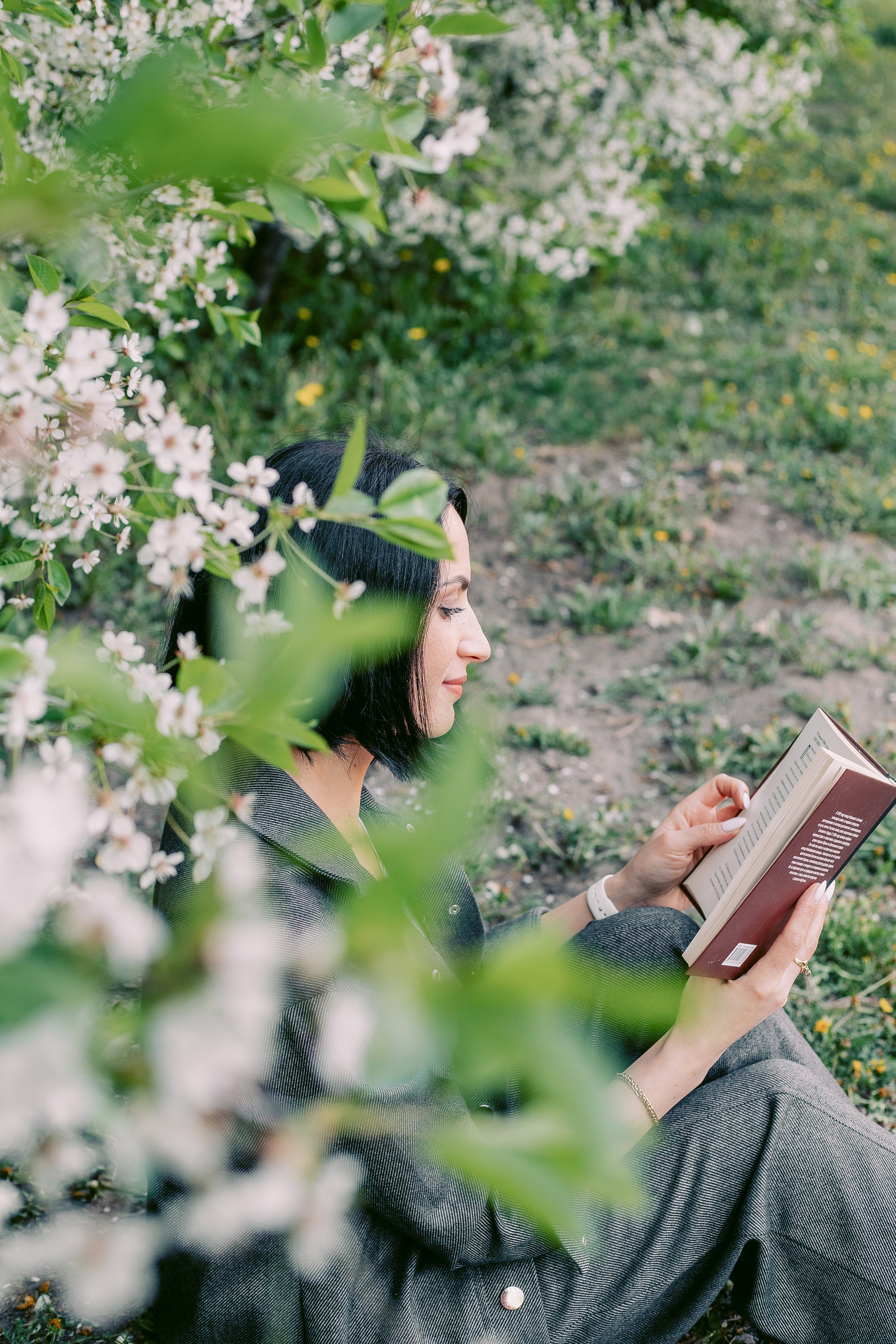 Фотосессия со сливой и черемухой. Фотограф в Санкт-Петербурге, Анна Скворцова