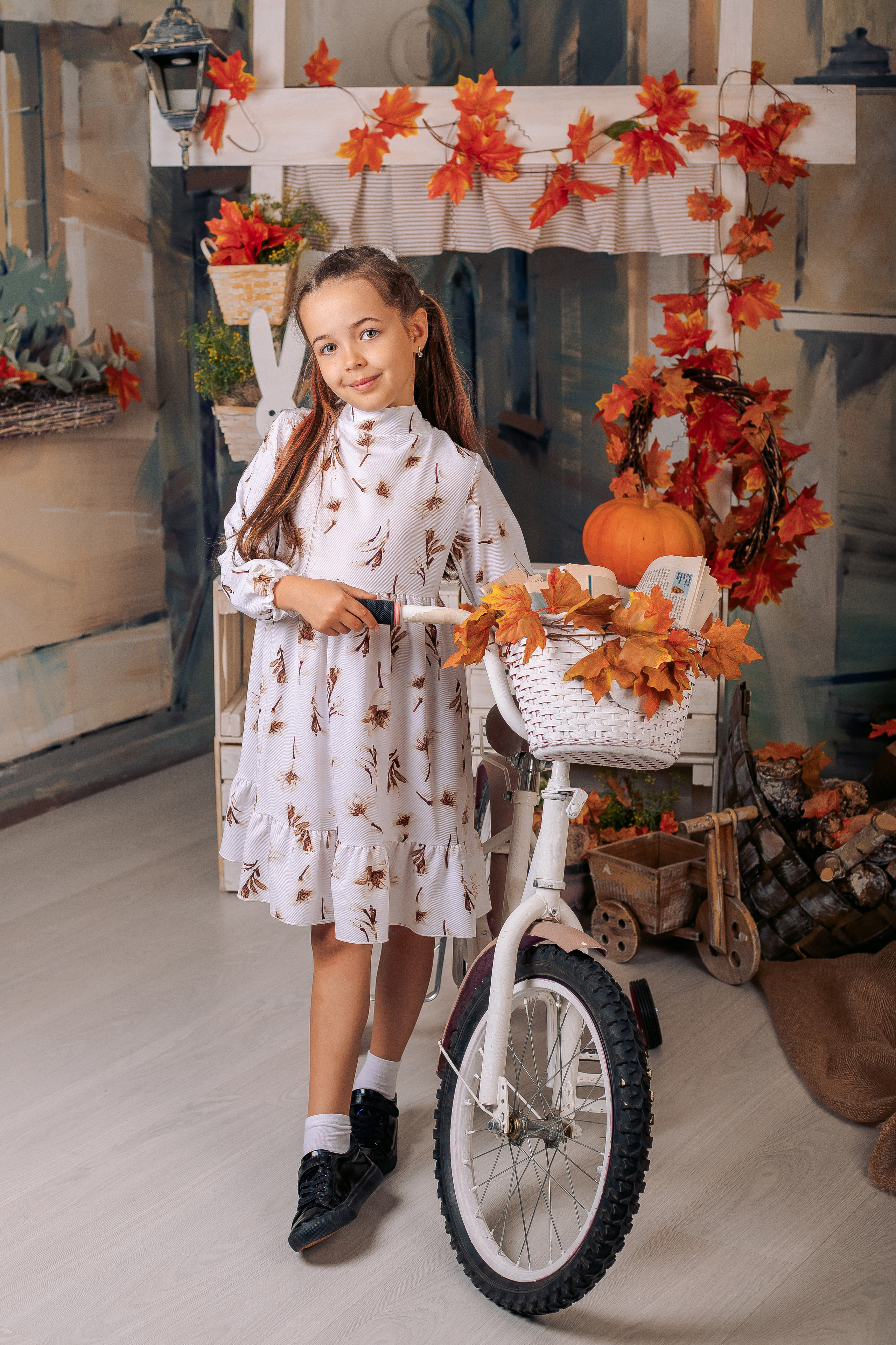 Осенний фотодень в студии Спб. Фотограф в Санкт-Петербурге, Анна Скворцова