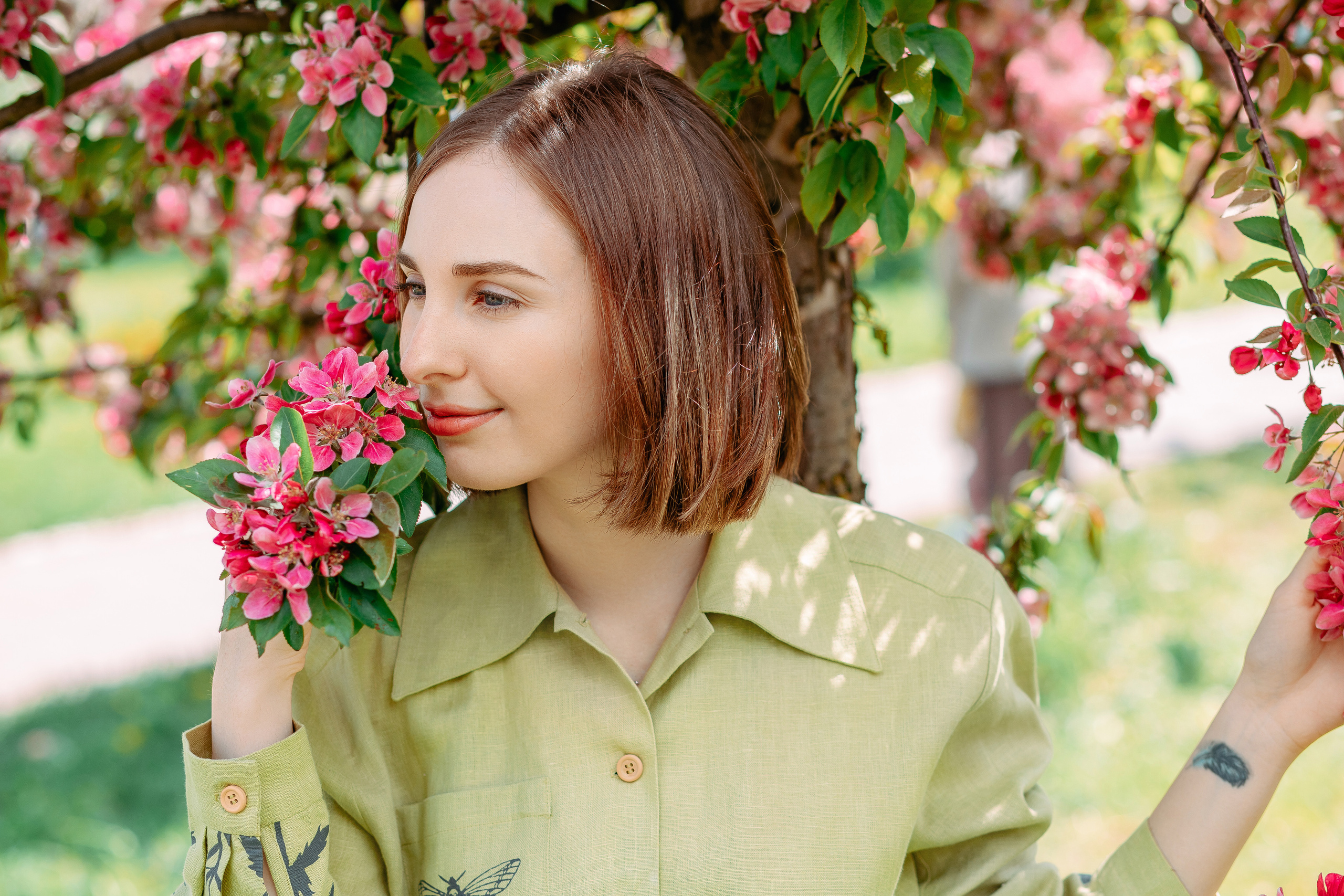 Индивидуальная фотосессия в яблоневом саду. Фотограф в Санкт-Петербурге, Анна Скворцова