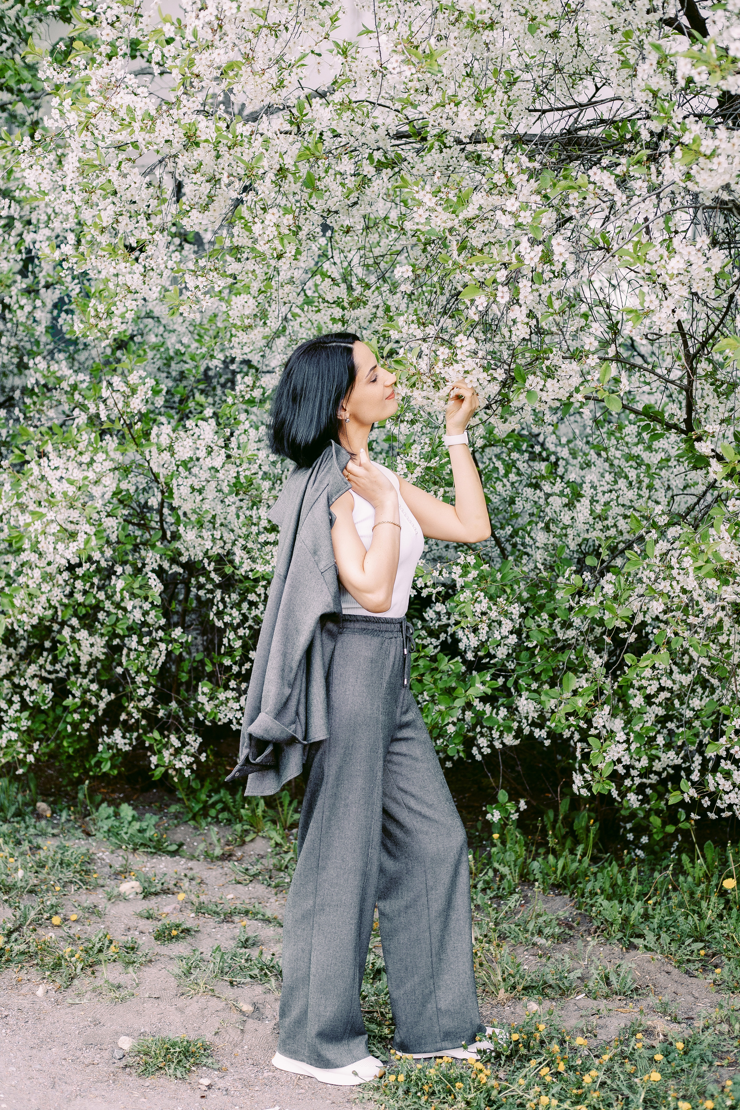 Фотосессия со сливой и черемухой. Фотограф в Санкт-Петербурге, Анна Скворцова