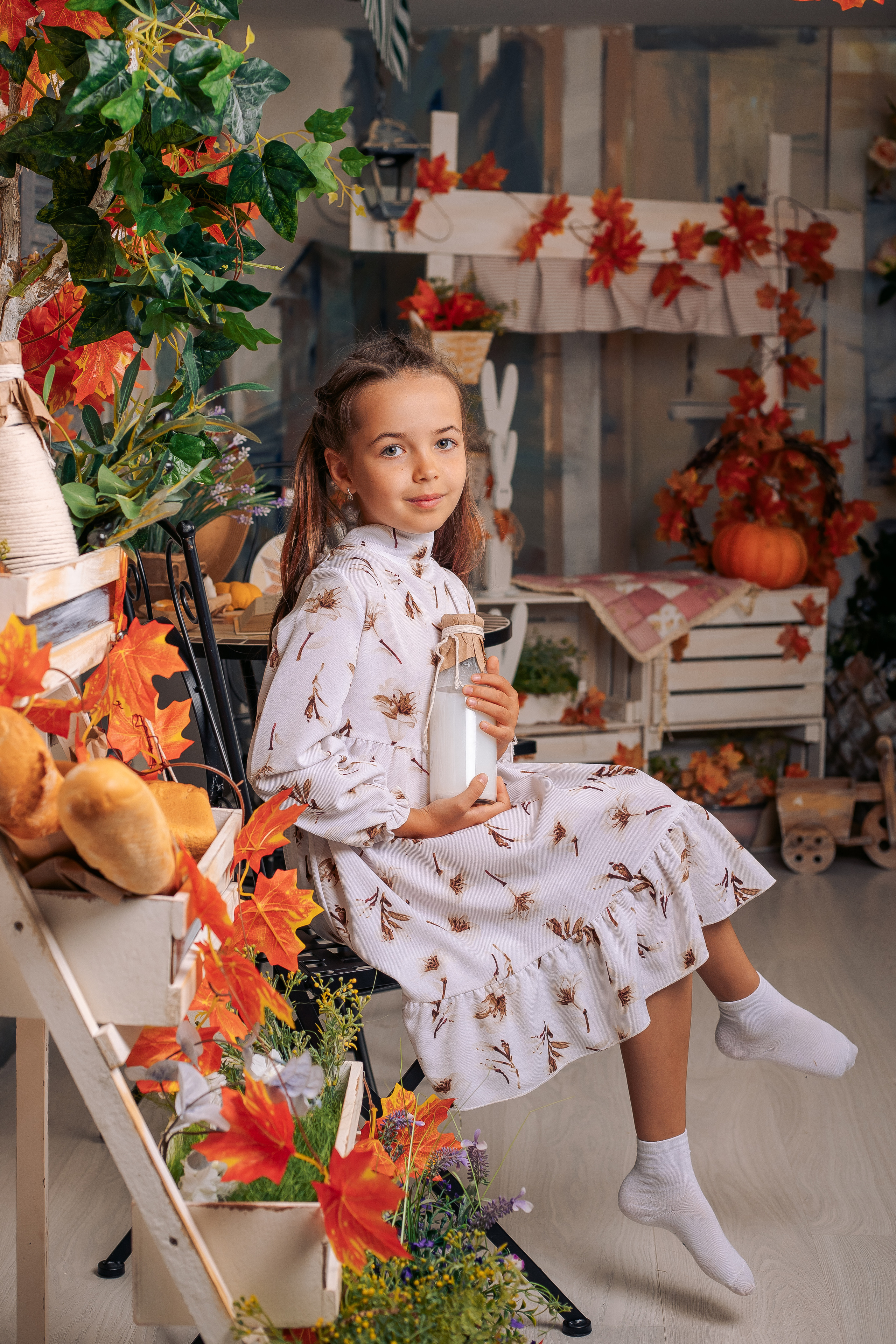 Осенний фотодень в студии Спб. Фотограф в Санкт-Петербурге, Анна Скворцова