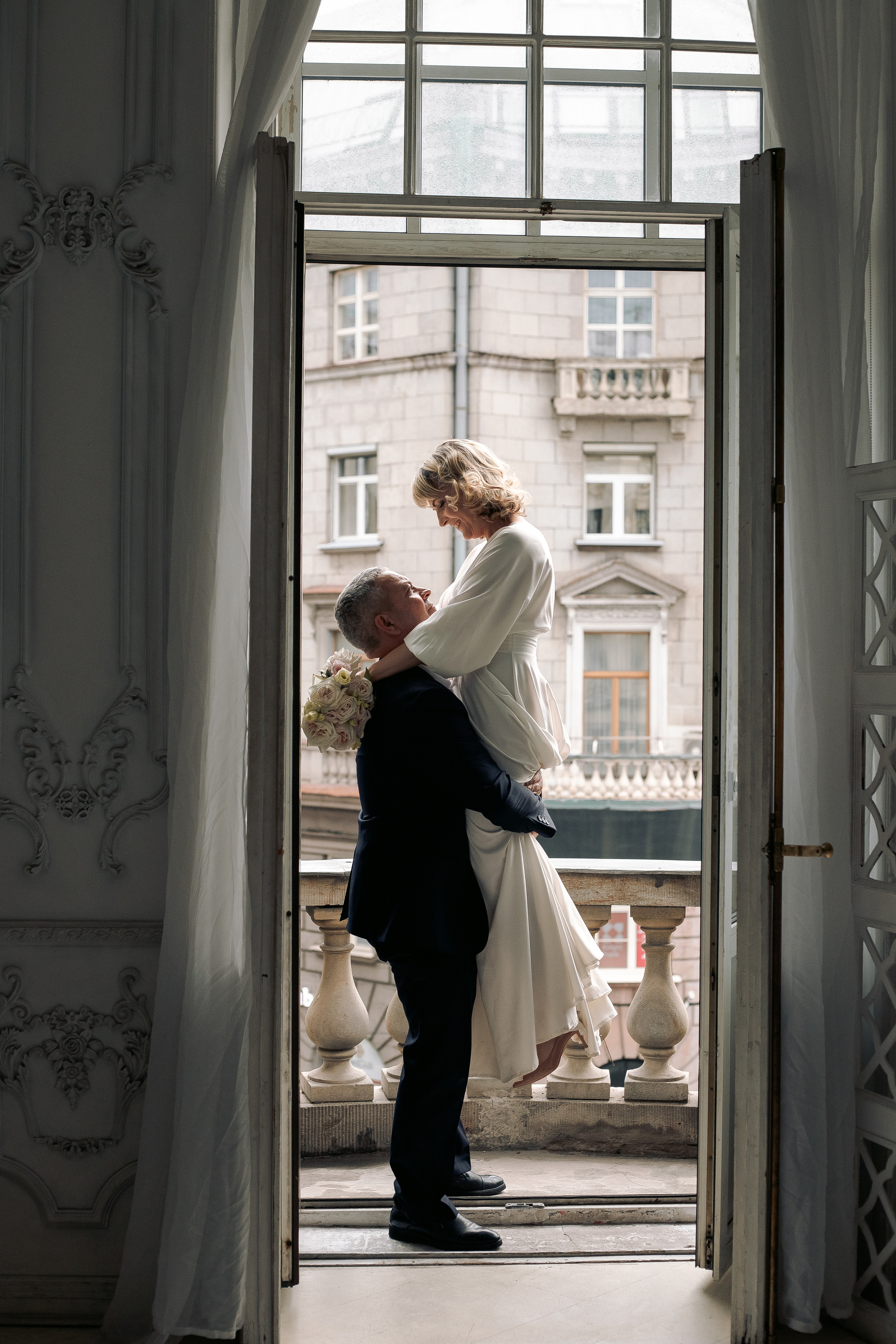 Свадебная фотосессия на балконе Санкт-Петербург. Фотограф в Санкт-Петербурге, Анна Скворцова