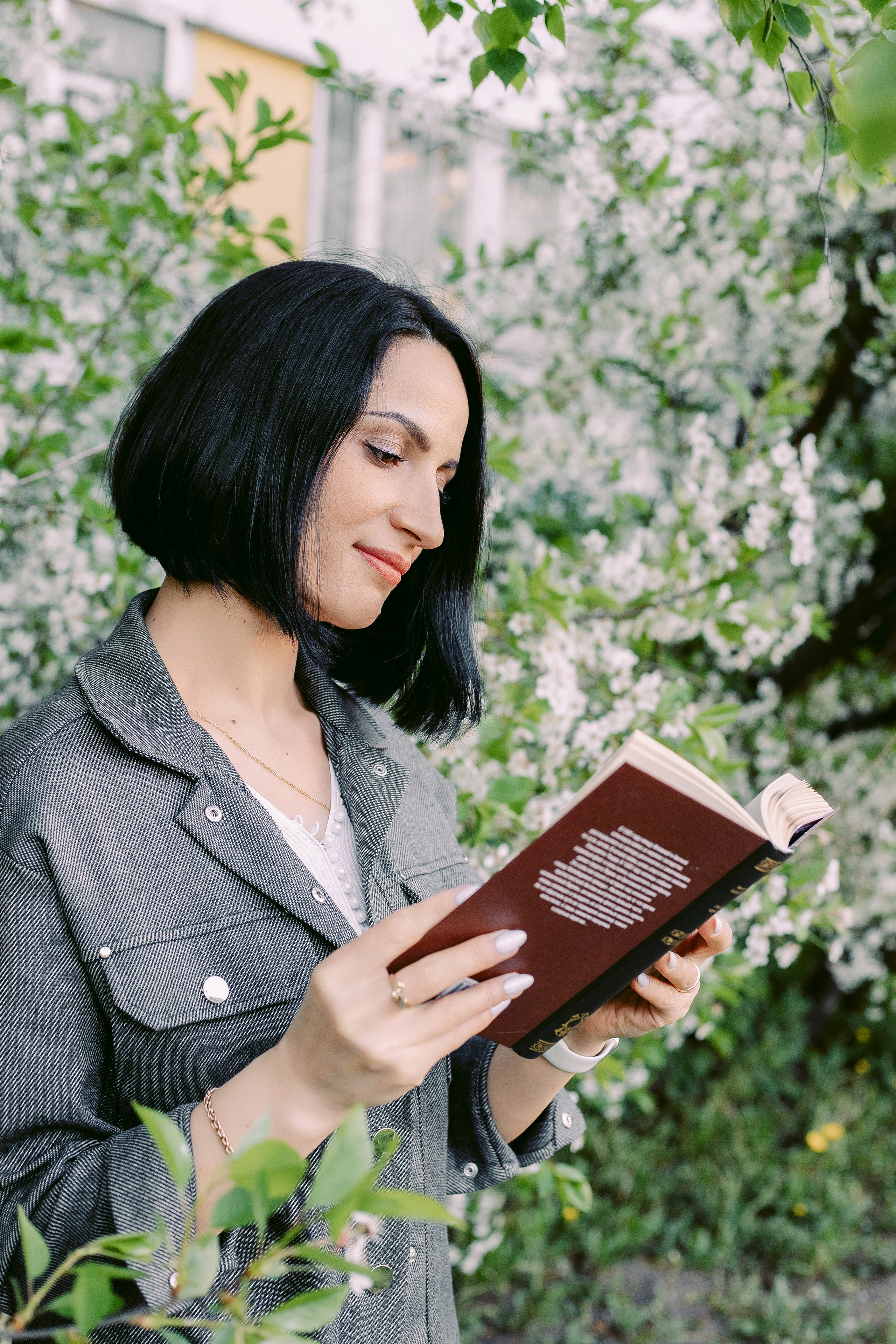 Фотосессия со сливой и черемухой. Фотограф в Санкт-Петербурге, Анна Скворцова