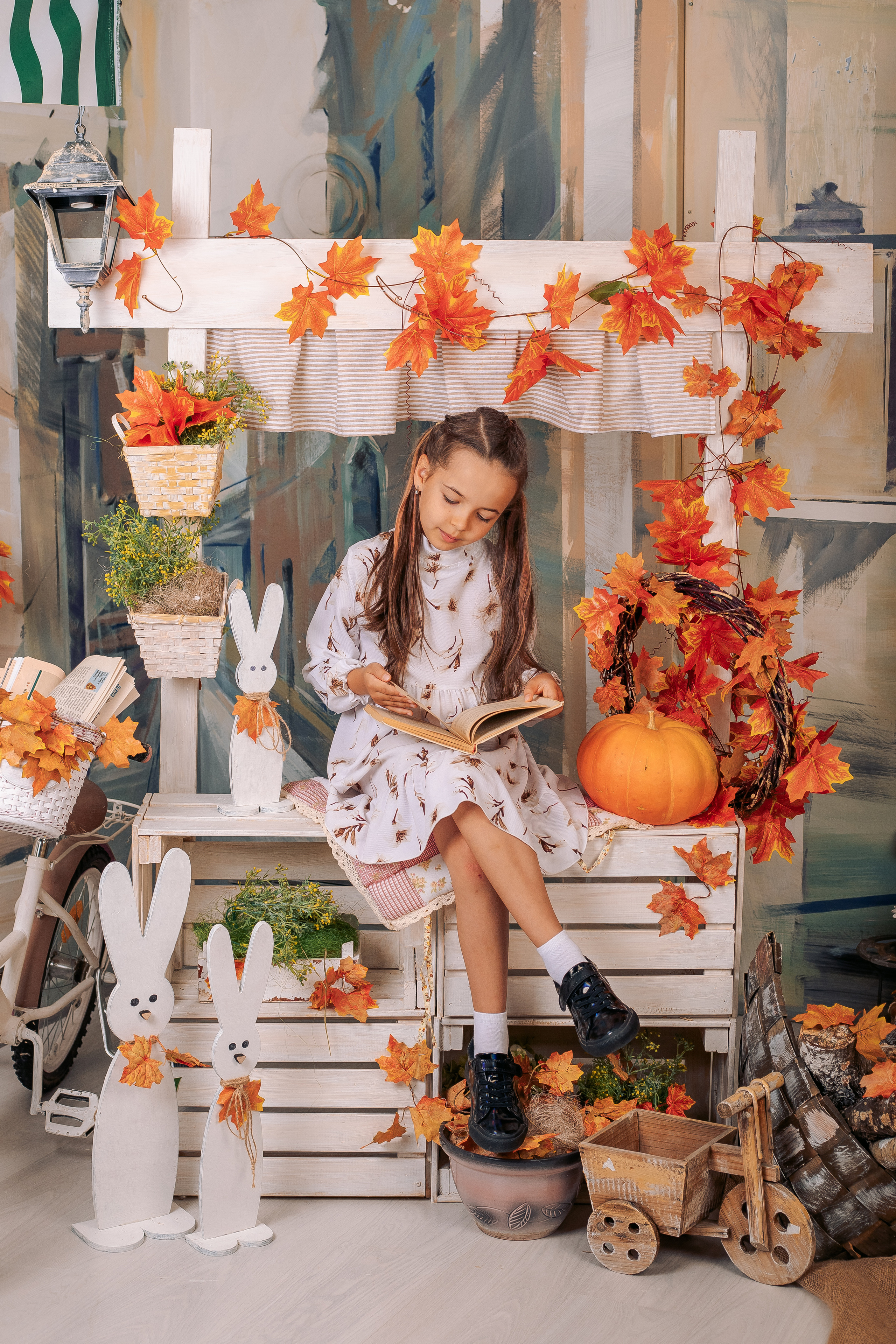 Осенний фотодень в студии Спб. Фотограф в Санкт-Петербурге, Анна Скворцова