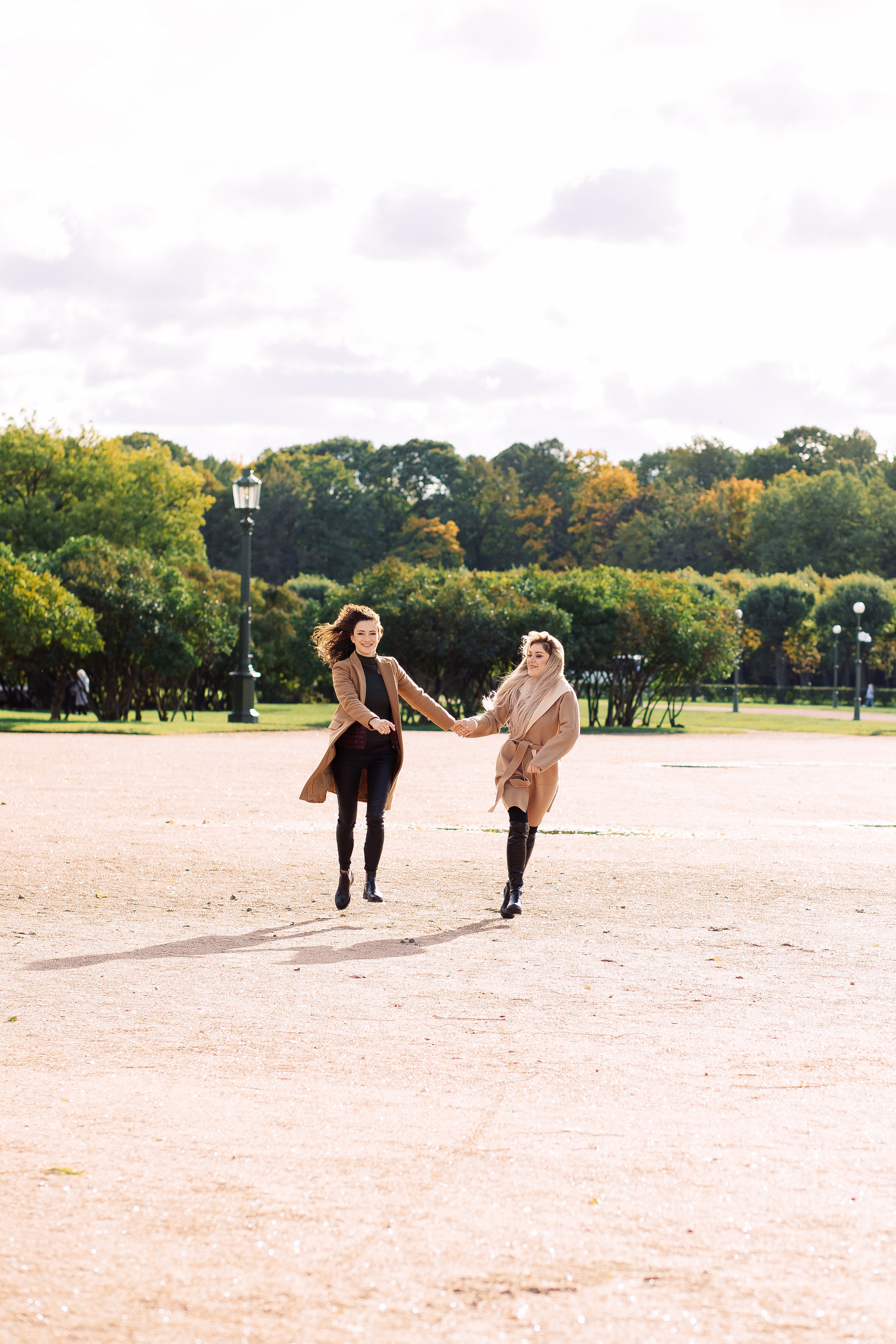 Семейная осенняя фотосессия на улице на Марсовом Поле. Фотограф в Санкт-Петербурге, Анна Скворцова