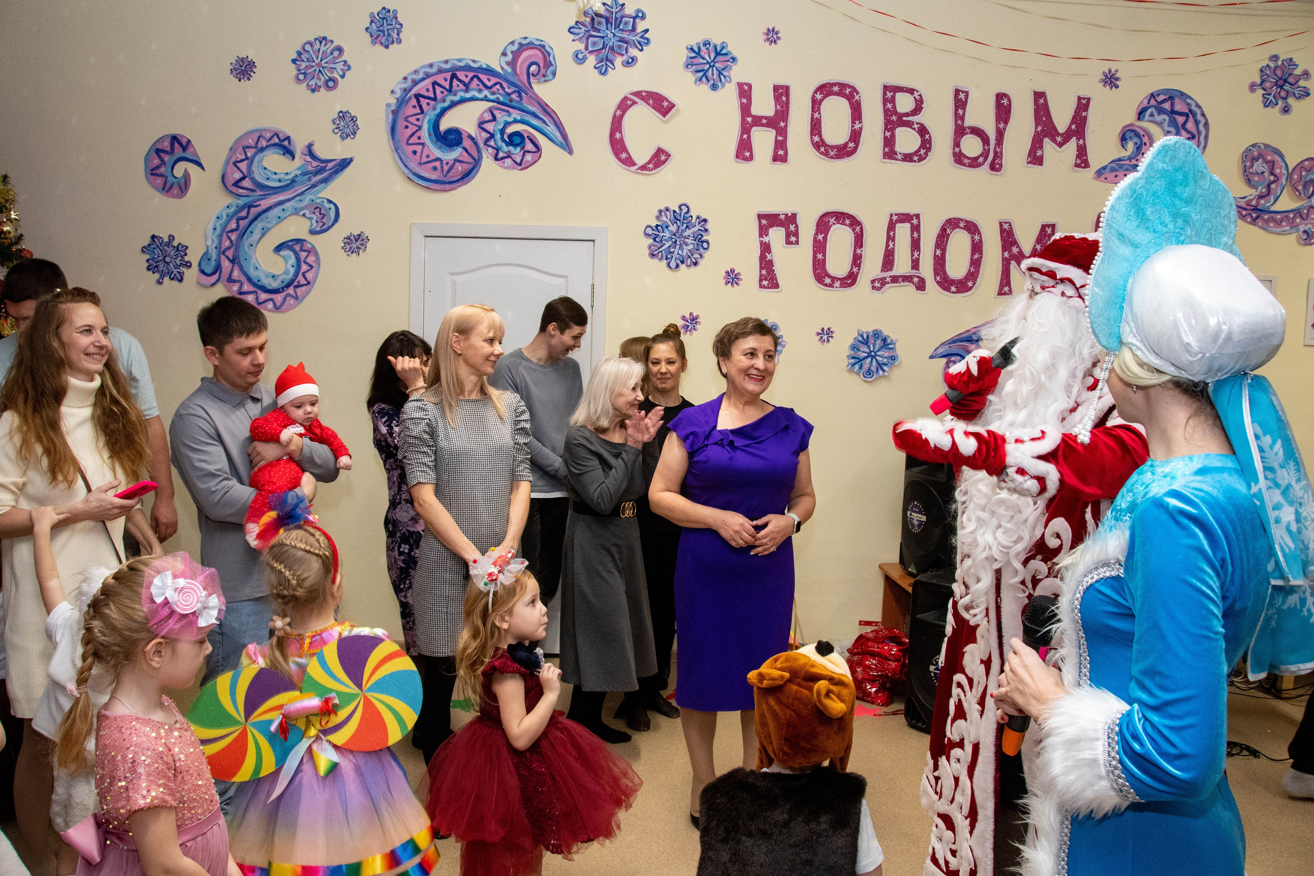 2023 Новый год. Акварель, Первомайка. Репортажный и детский фотограф в Новосибирске