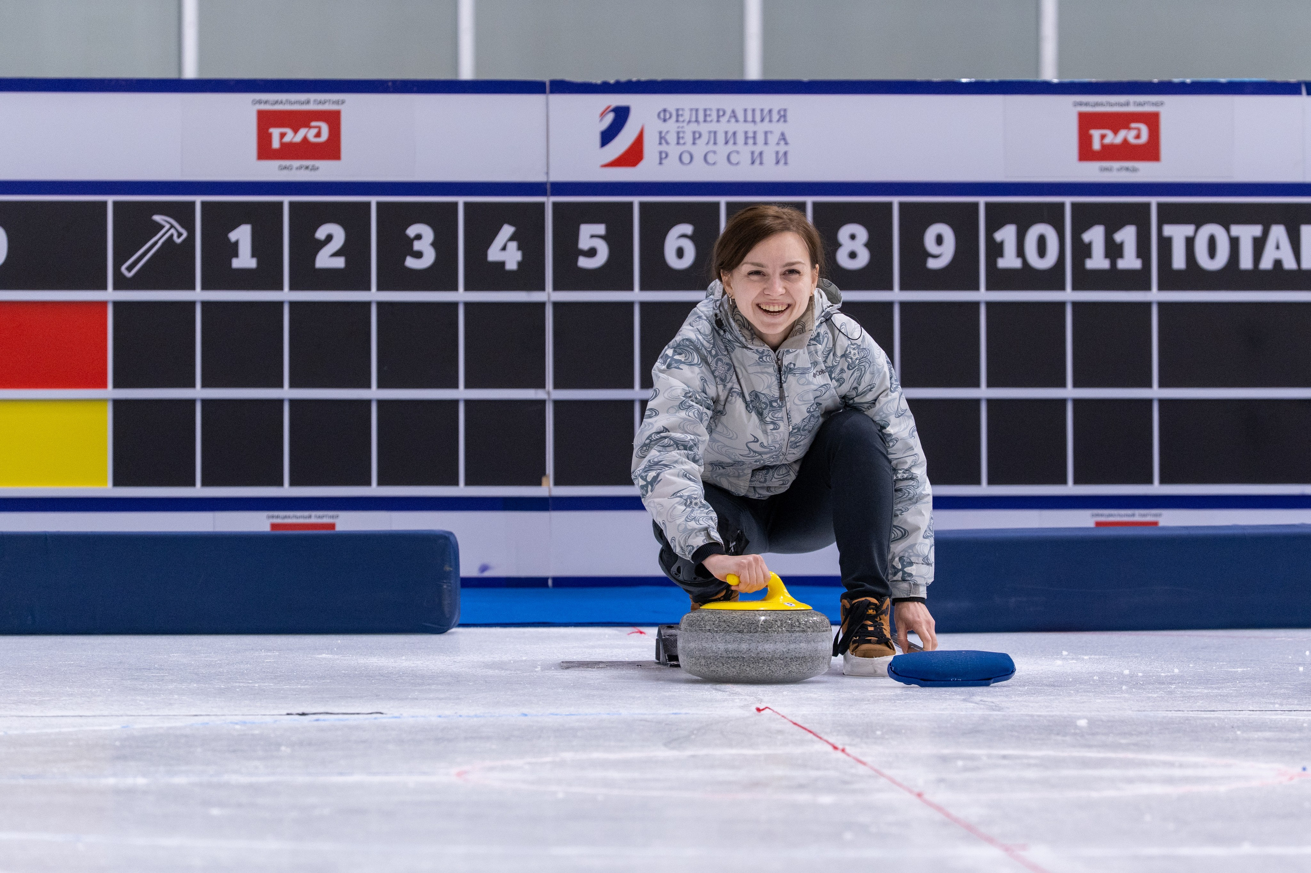Керлинг для компании Р-Фарм. Репортажный фотограф в Красной Поляне и Сочи Павлюченко Екатерина