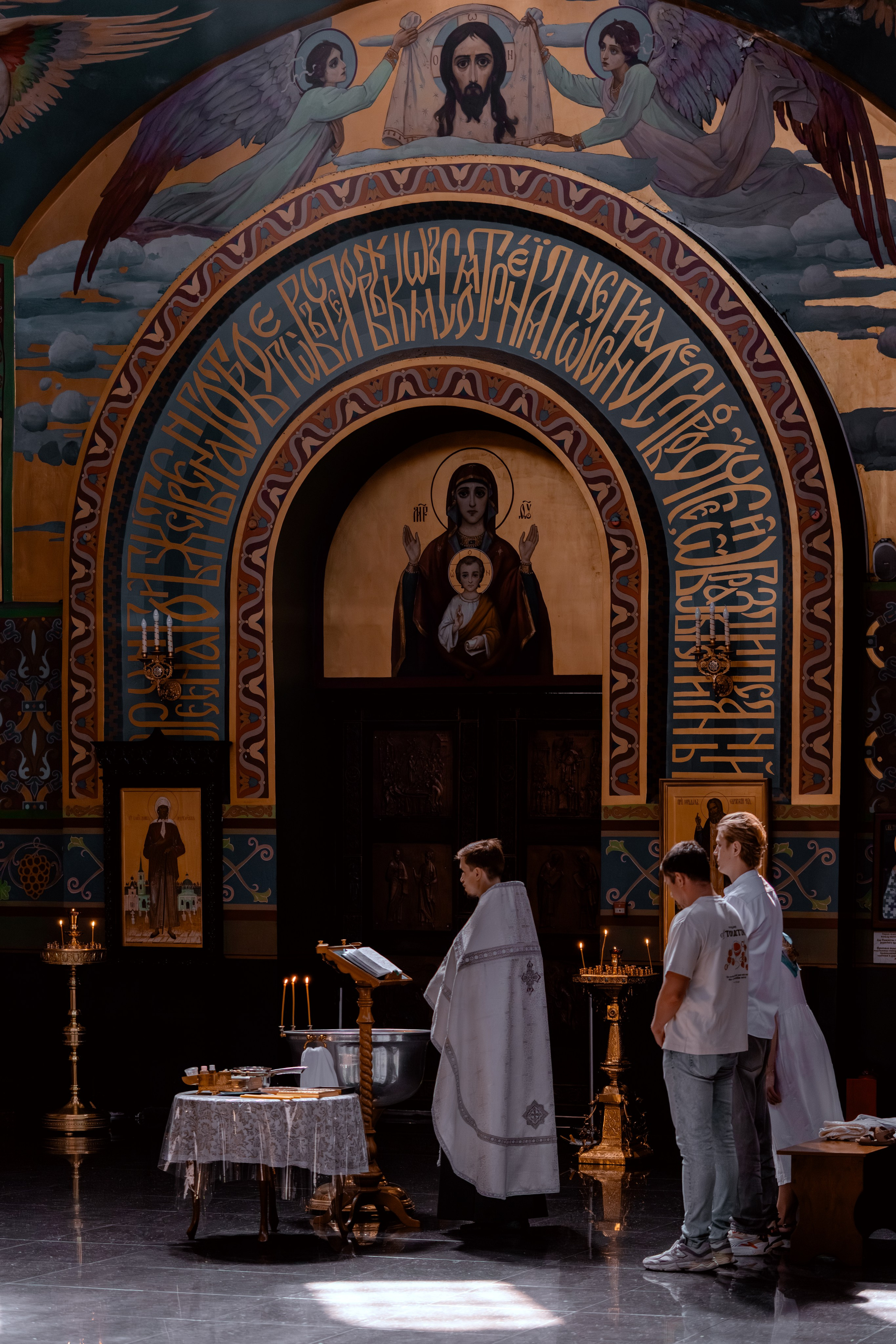 Крещение Матвея. Репортажный фотограф в Красной Поляне и Сочи Павлюченко Екатерина