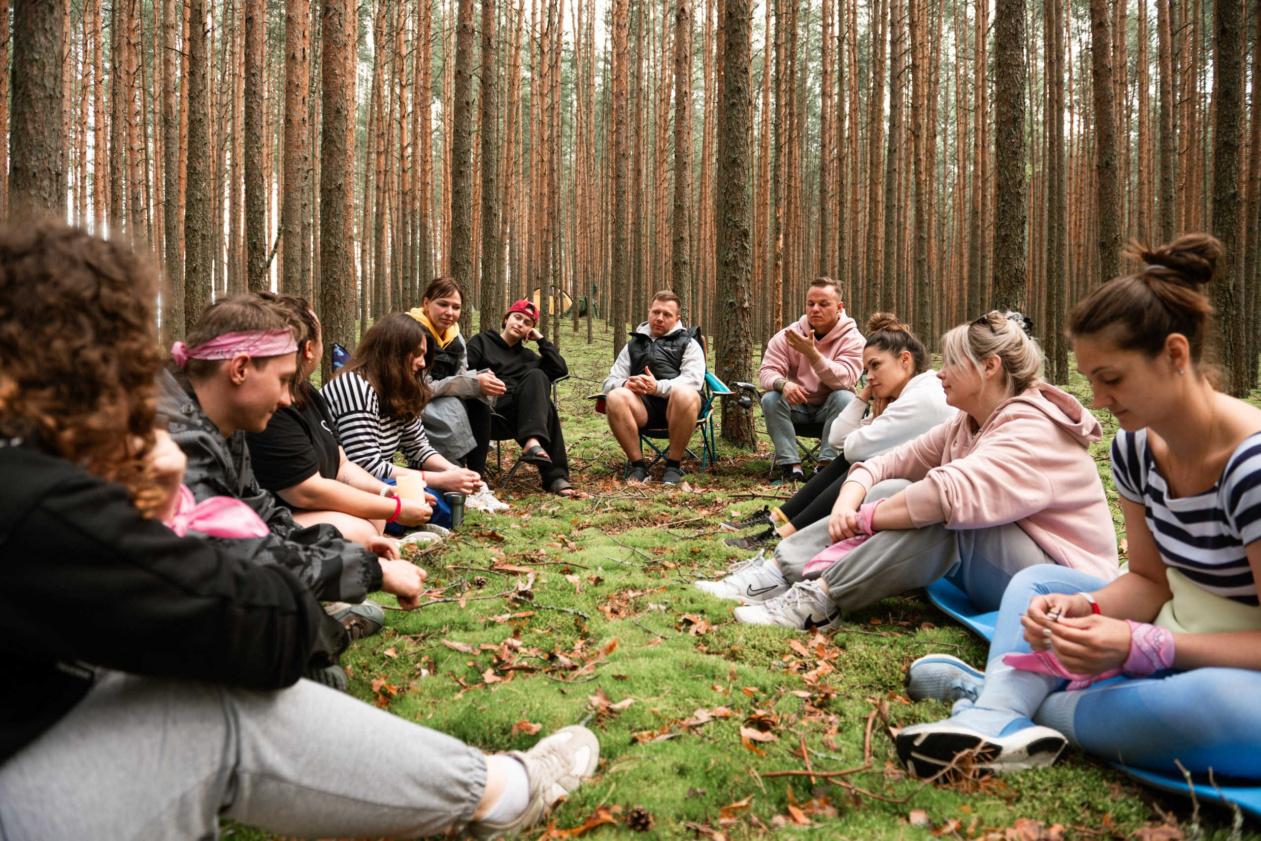 Лагерь пиратов для взрослых на острове на Волге. Фотограф Сергей Красильников