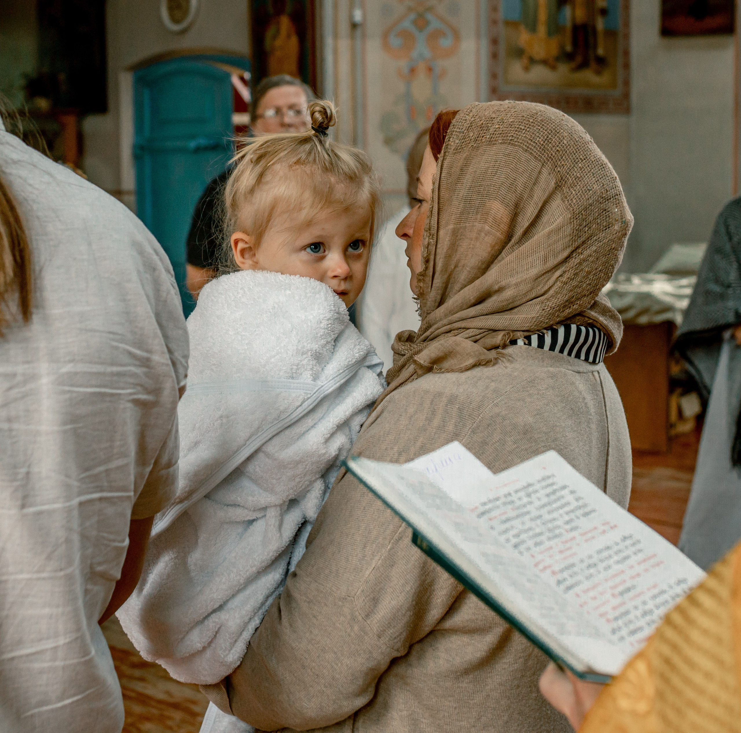Крещение Маргариты. Портретный и семейный фотограф в Москве Ирина Голубчина