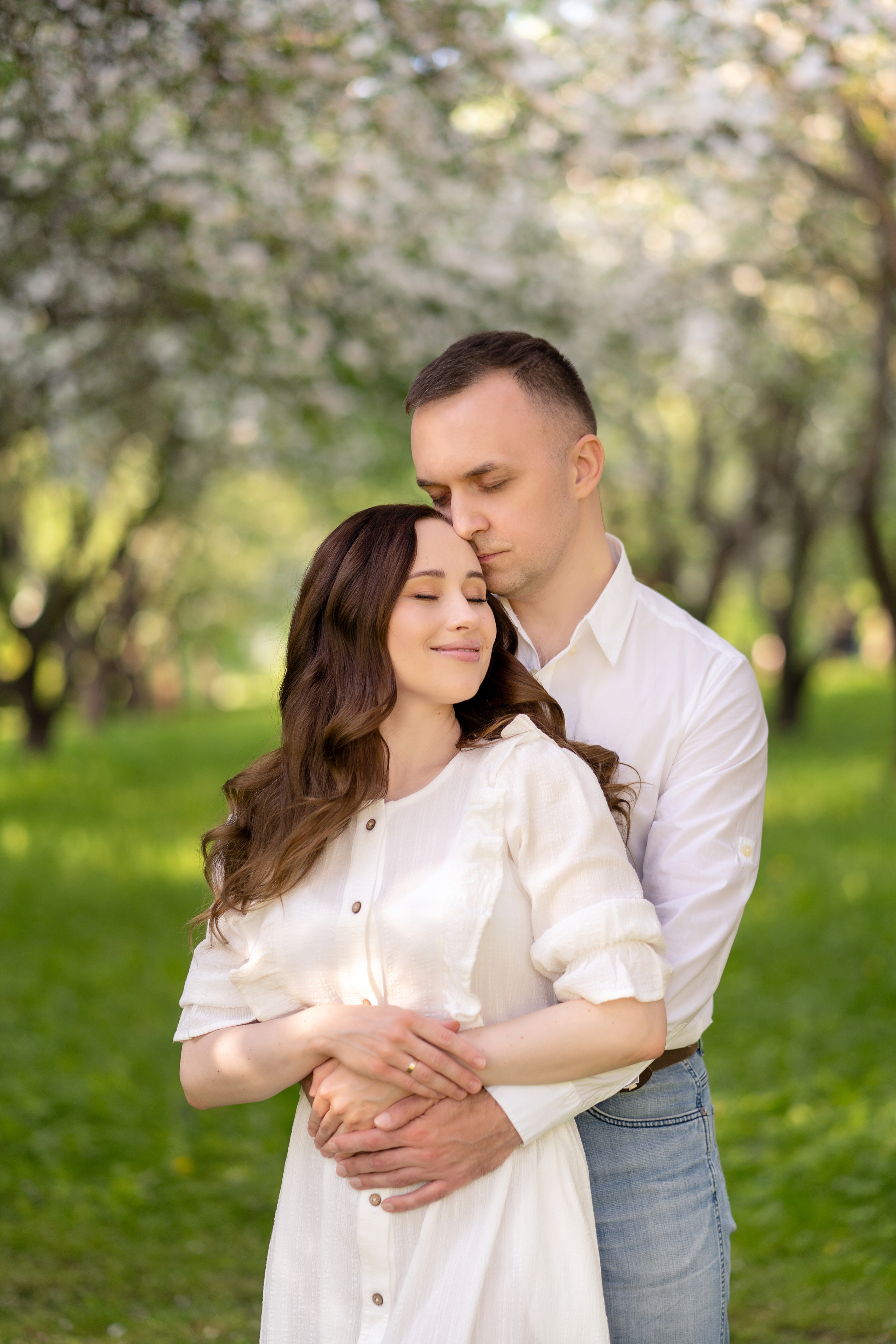 Цветение в Лошицком парке. Семейный и свадебный фотограф Минск, Беларусь Анна Орловская