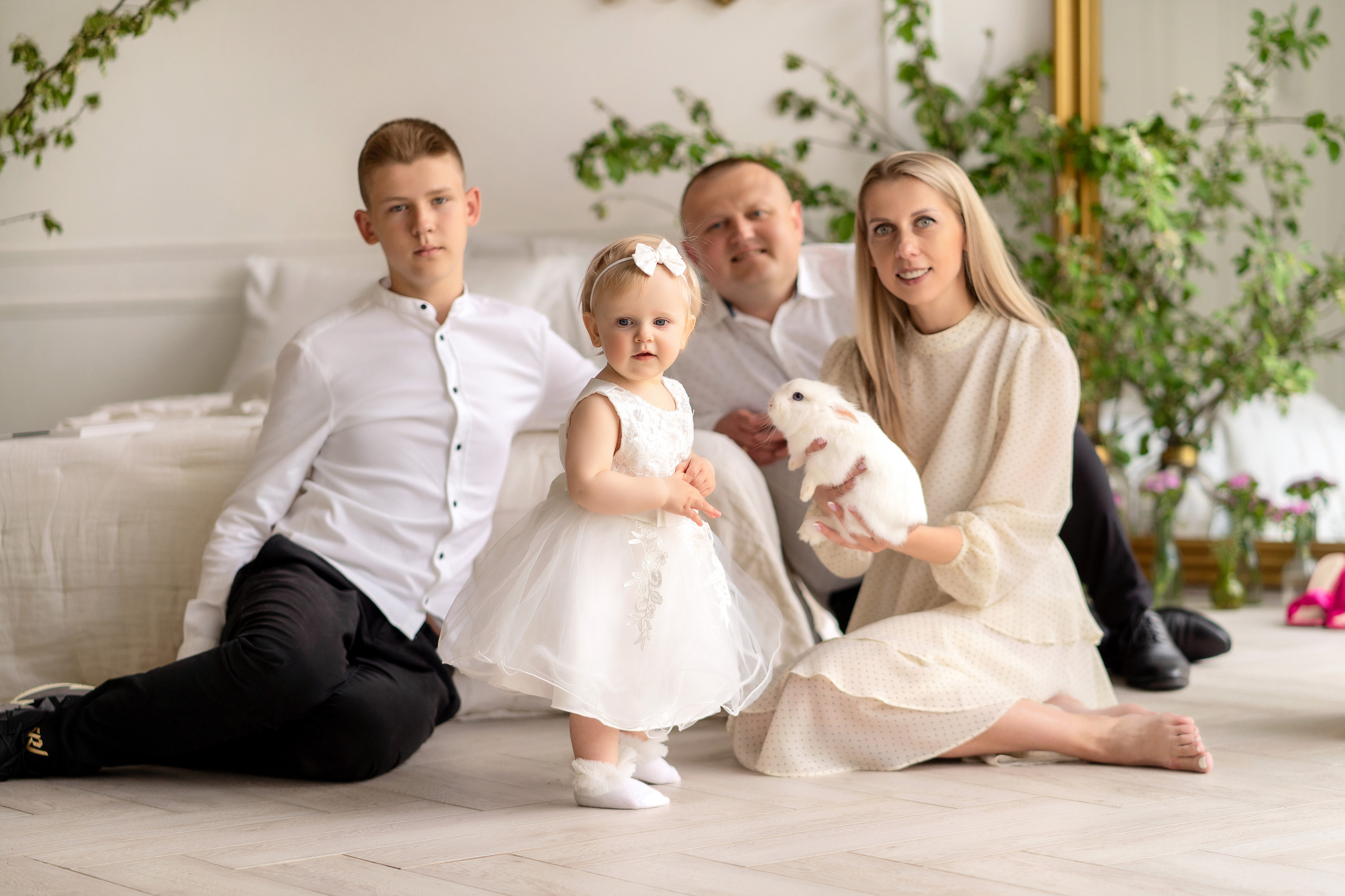 Годик в White house. Семейный и свадебный фотограф Минск, Беларусь Анна Орловская