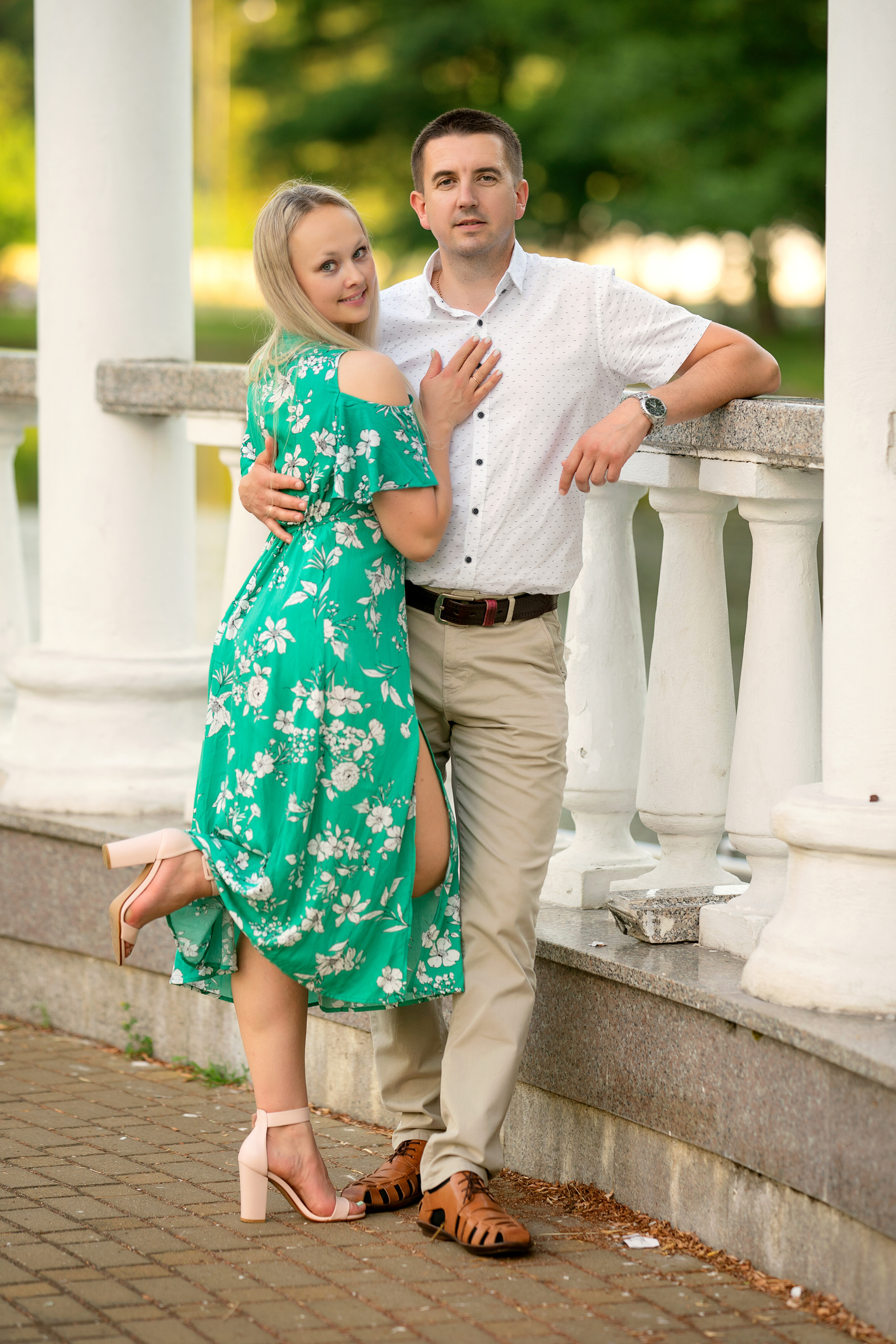 Прогулка в Ботаническом Саду. Семейный и свадебный фотограф Минск, Беларусь Анна Орловская