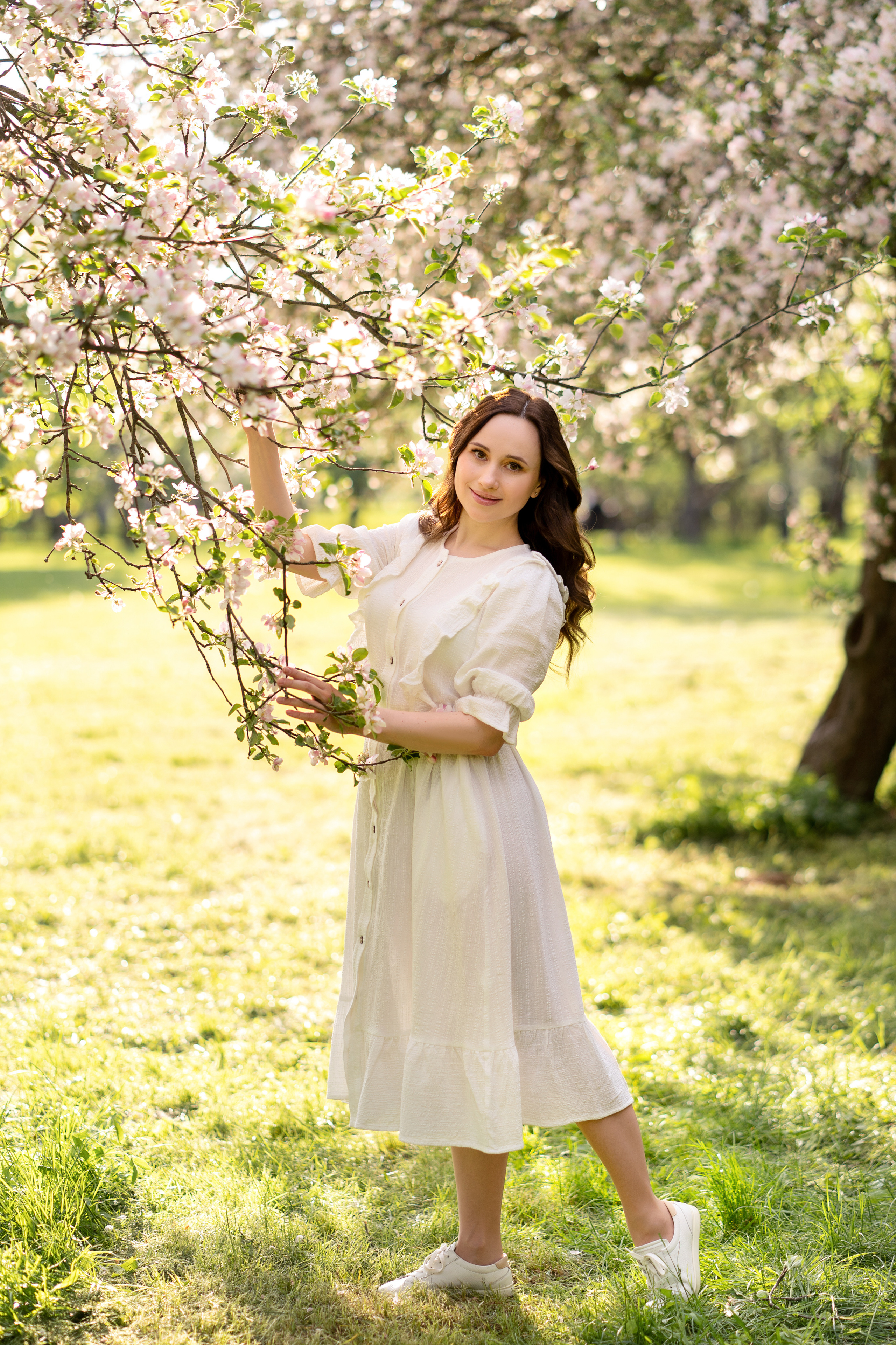 Цветение в Лошицком парке. Семейный и свадебный фотограф Минск, Беларусь Анна Орловская