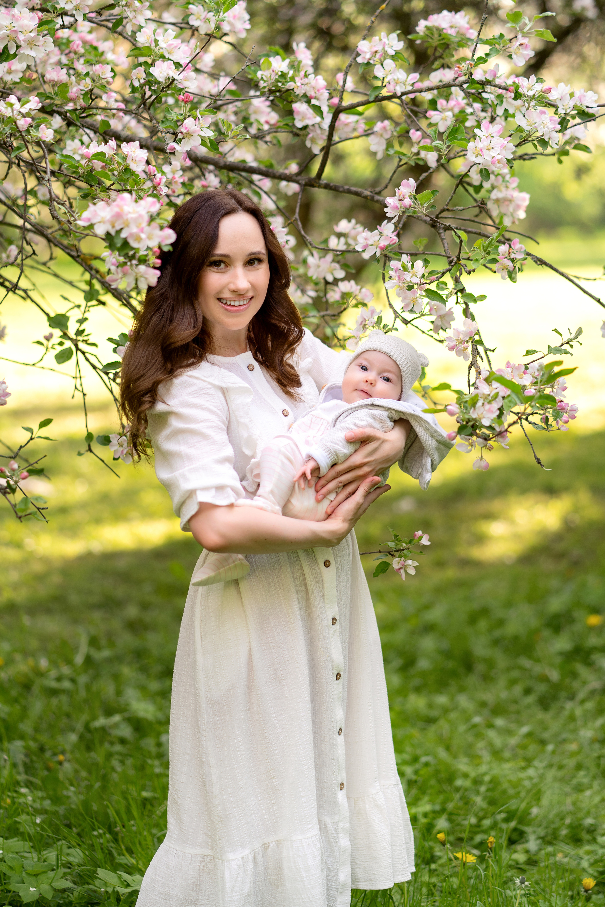 Цветение в Лошицком парке. Семейный и свадебный фотограф Минск, Беларусь Анна Орловская