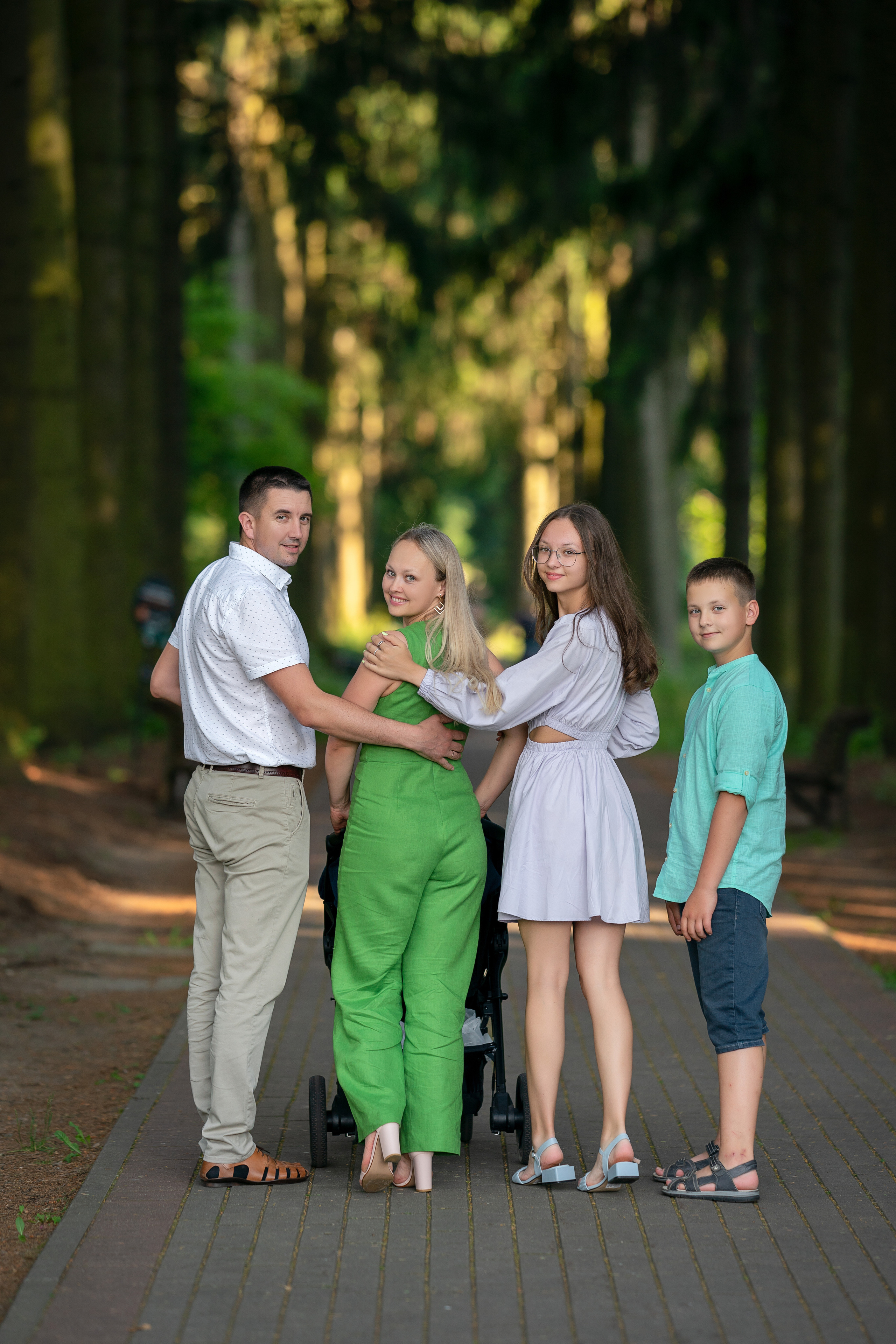 Прогулка в Ботаническом Саду. Семейный и свадебный фотограф Минск, Беларусь Анна Орловская