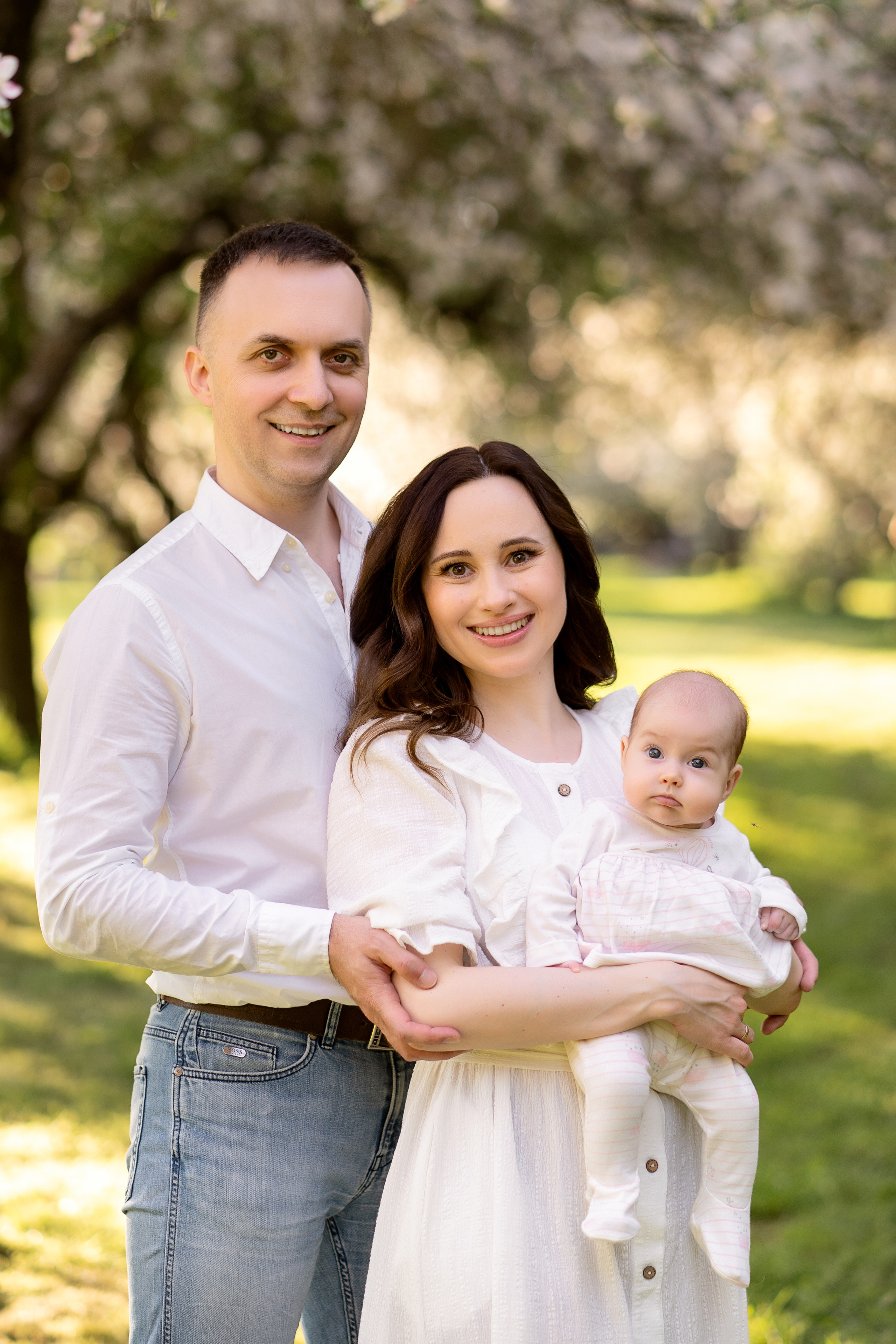 Цветение в Лошицком парке. Семейный и свадебный фотограф Минск, Беларусь Анна Орловская