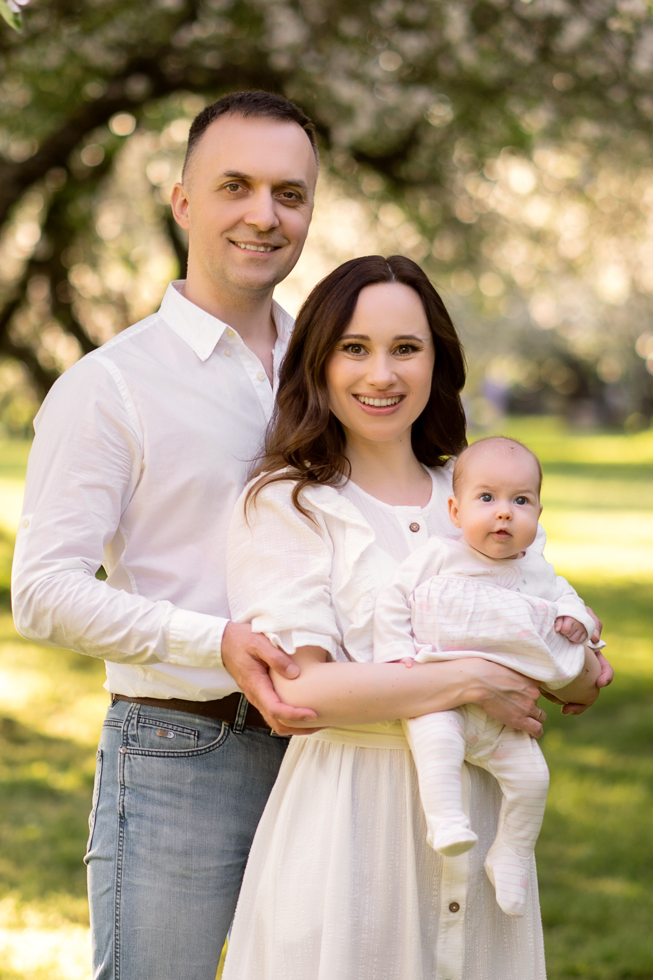 Цветение в Лошицком парке. Семейный и свадебный фотограф Минск, Беларусь Анна Орловская