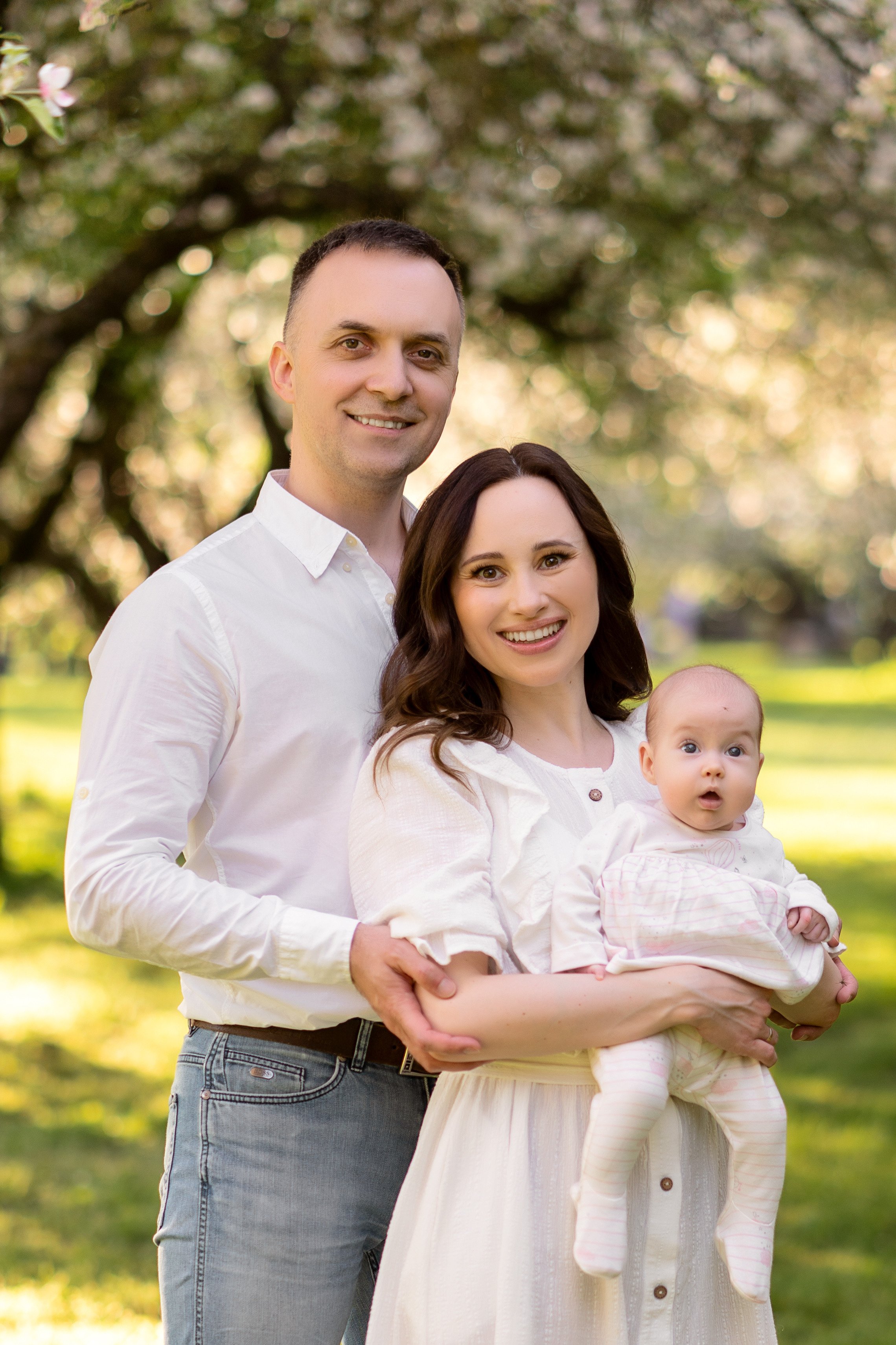 Цветение в Лошицком парке. Семейный и свадебный фотограф Минск, Беларусь Анна Орловская