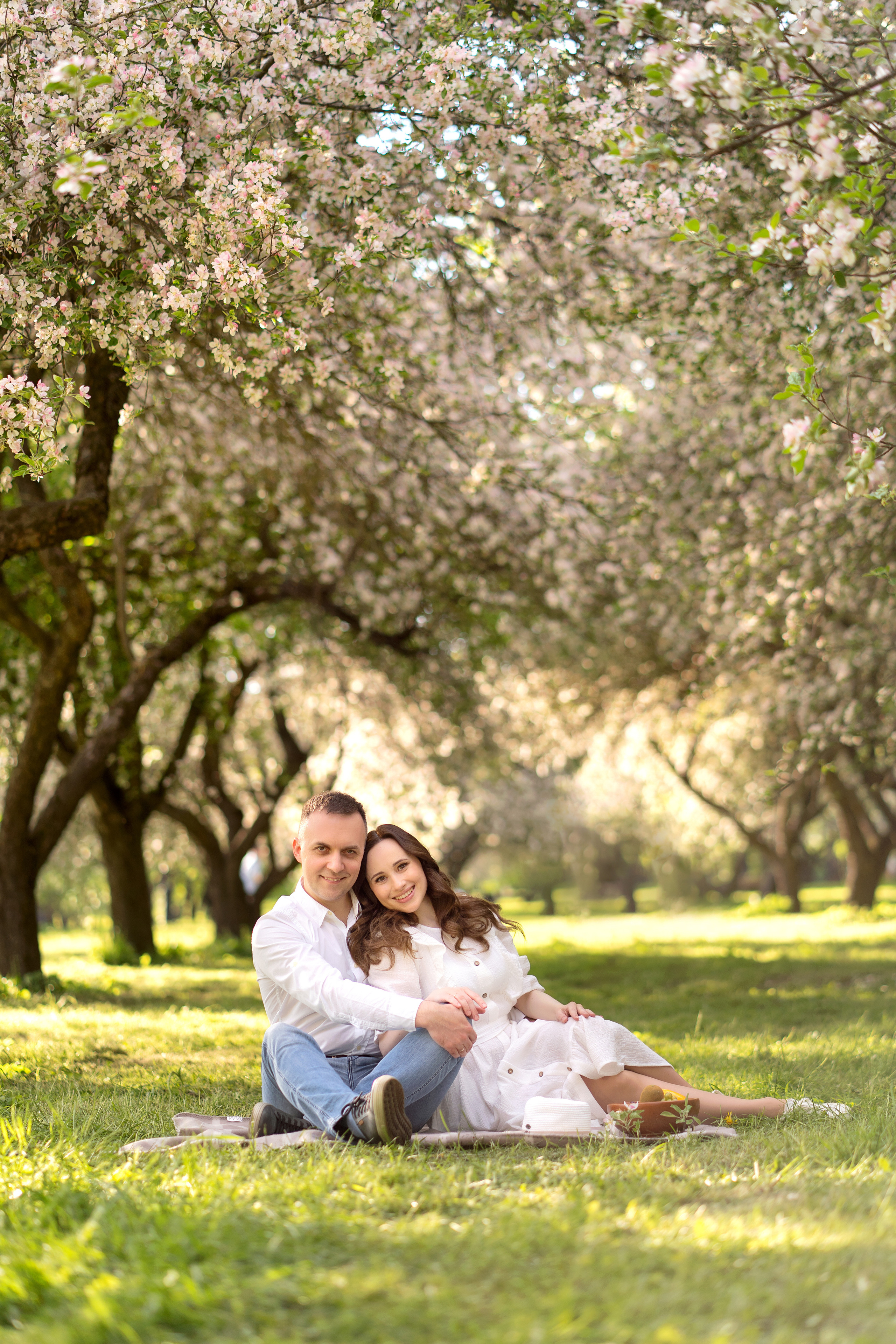 Цветение в Лошицком парке. Семейный и свадебный фотограф Минск, Беларусь Анна Орловская