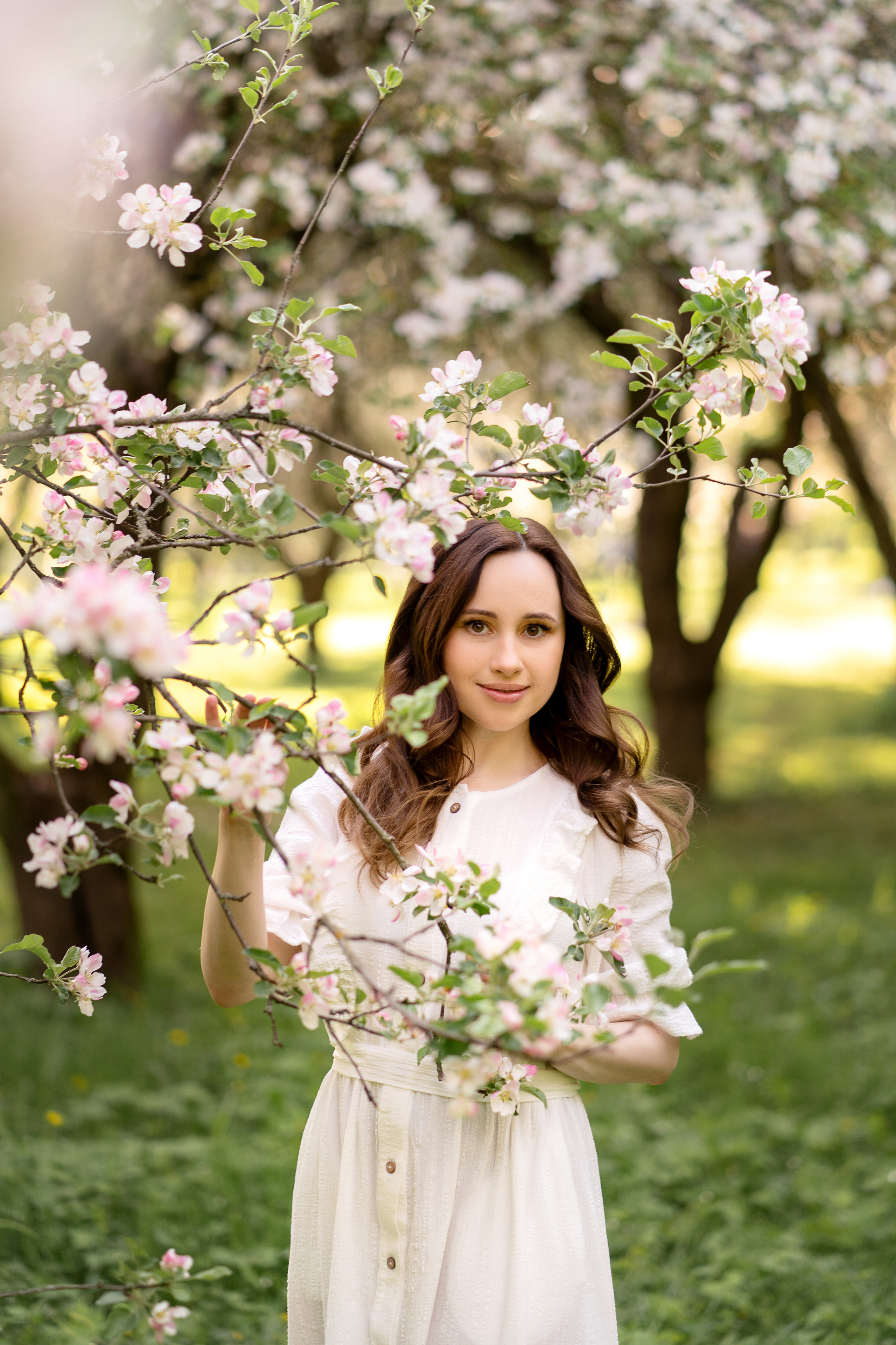 Цветение в Лошицком парке. Семейный и свадебный фотограф Минск, Беларусь Анна Орловская