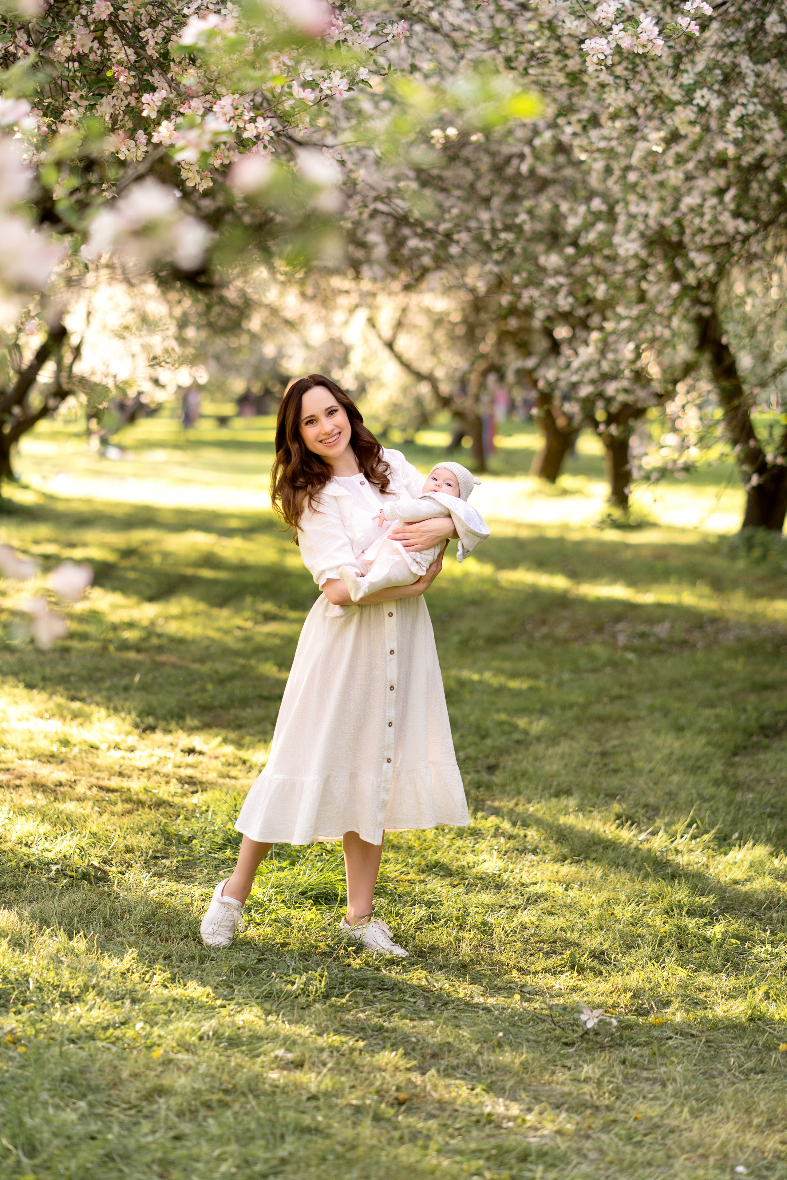 Цветение в Лошицком парке. Семейный и свадебный фотограф Минск, Беларусь Анна Орловская