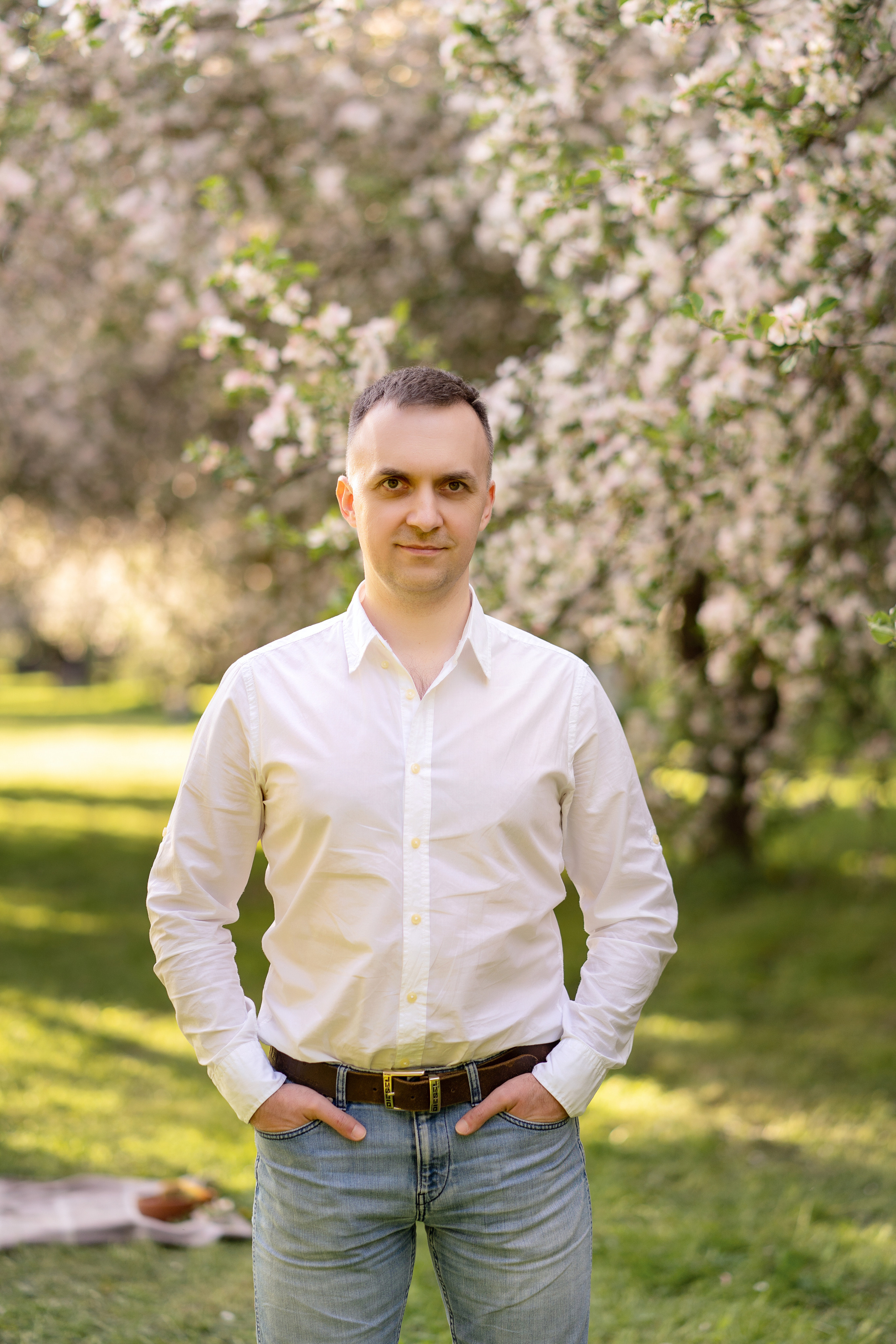 Цветение в Лошицком парке. Семейный и свадебный фотограф Минск, Беларусь Анна Орловская