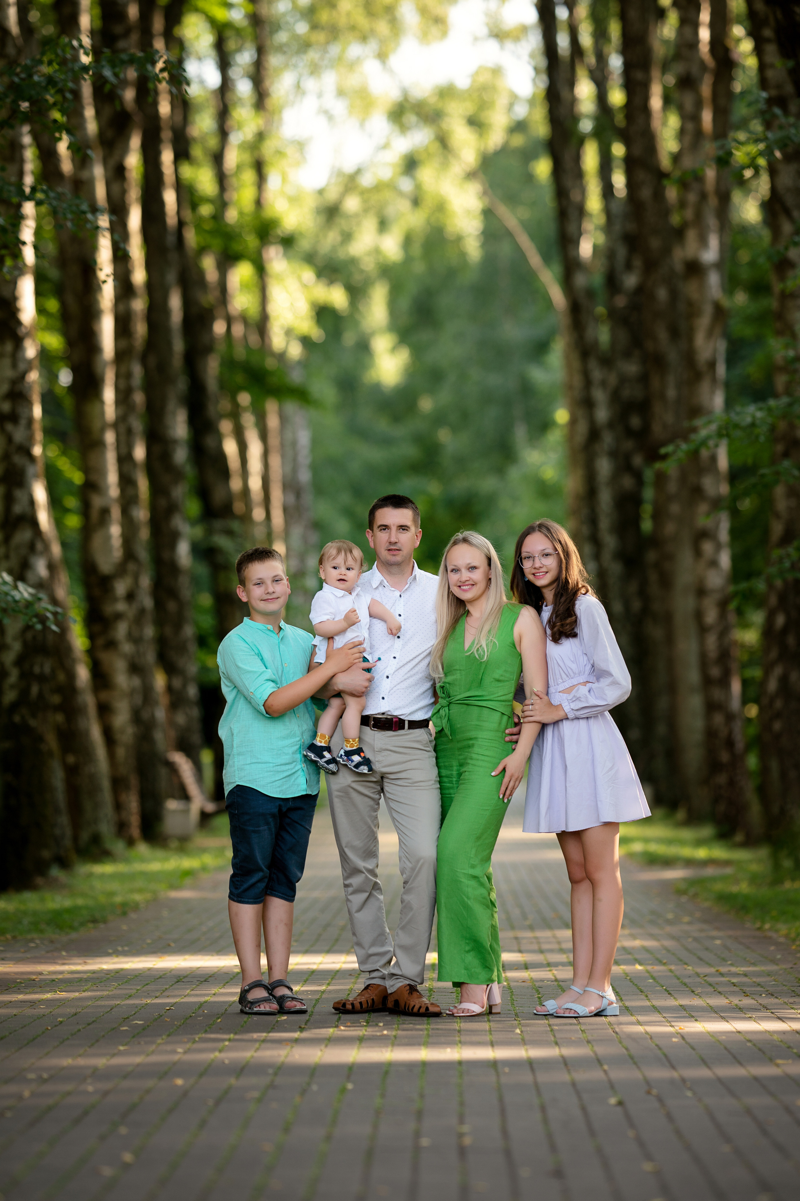 Прогулка в Ботаническом Саду. Семейный и свадебный фотограф Минск, Беларусь Анна Орловская