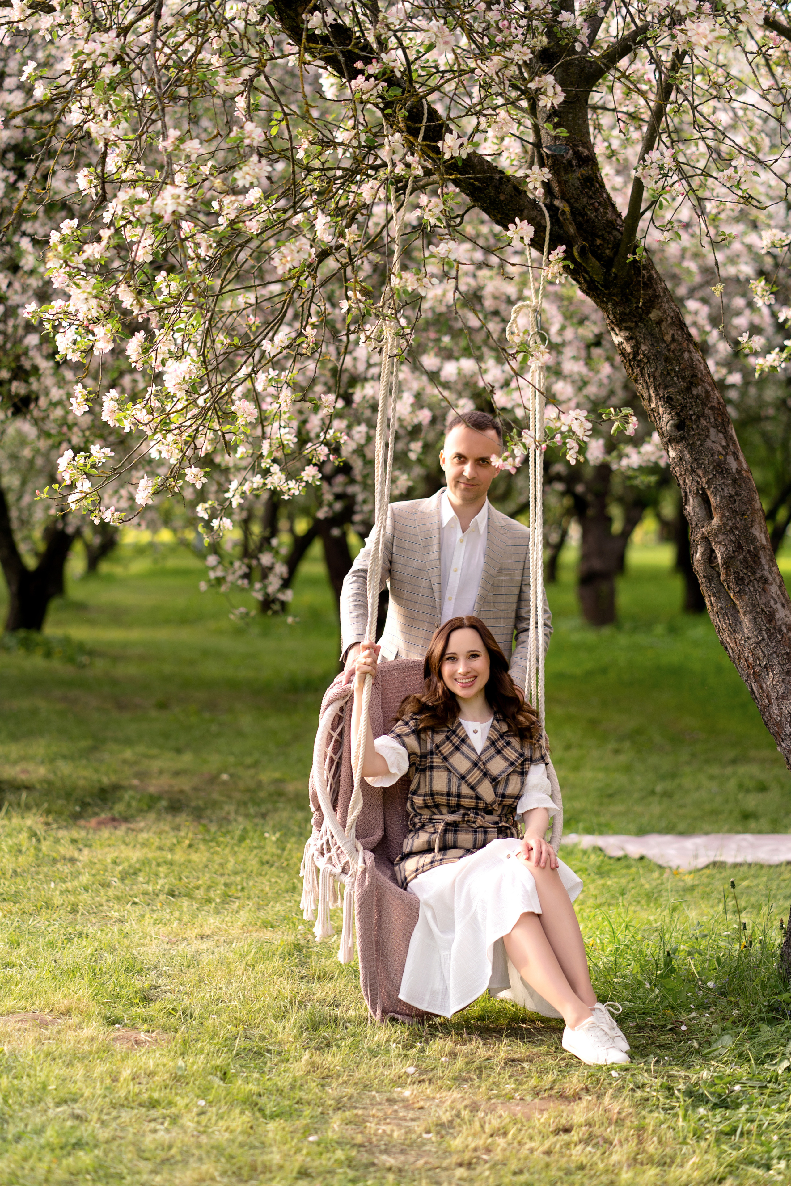 Цветение в Лошицком парке. Семейный и свадебный фотограф Минск, Беларусь Анна Орловская