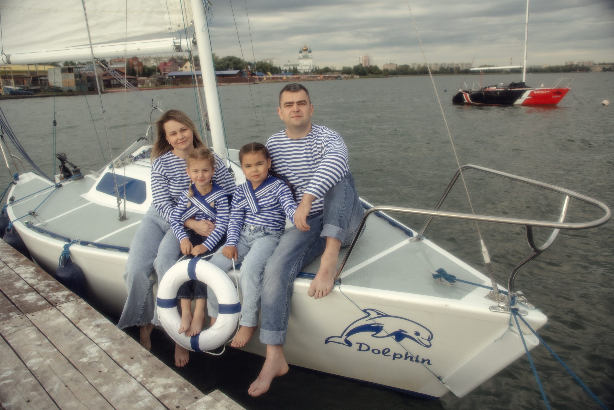 Андрей + Наталья и сестрёнки Вика и Оля. Фотограф Елена Бухонина Челябинск