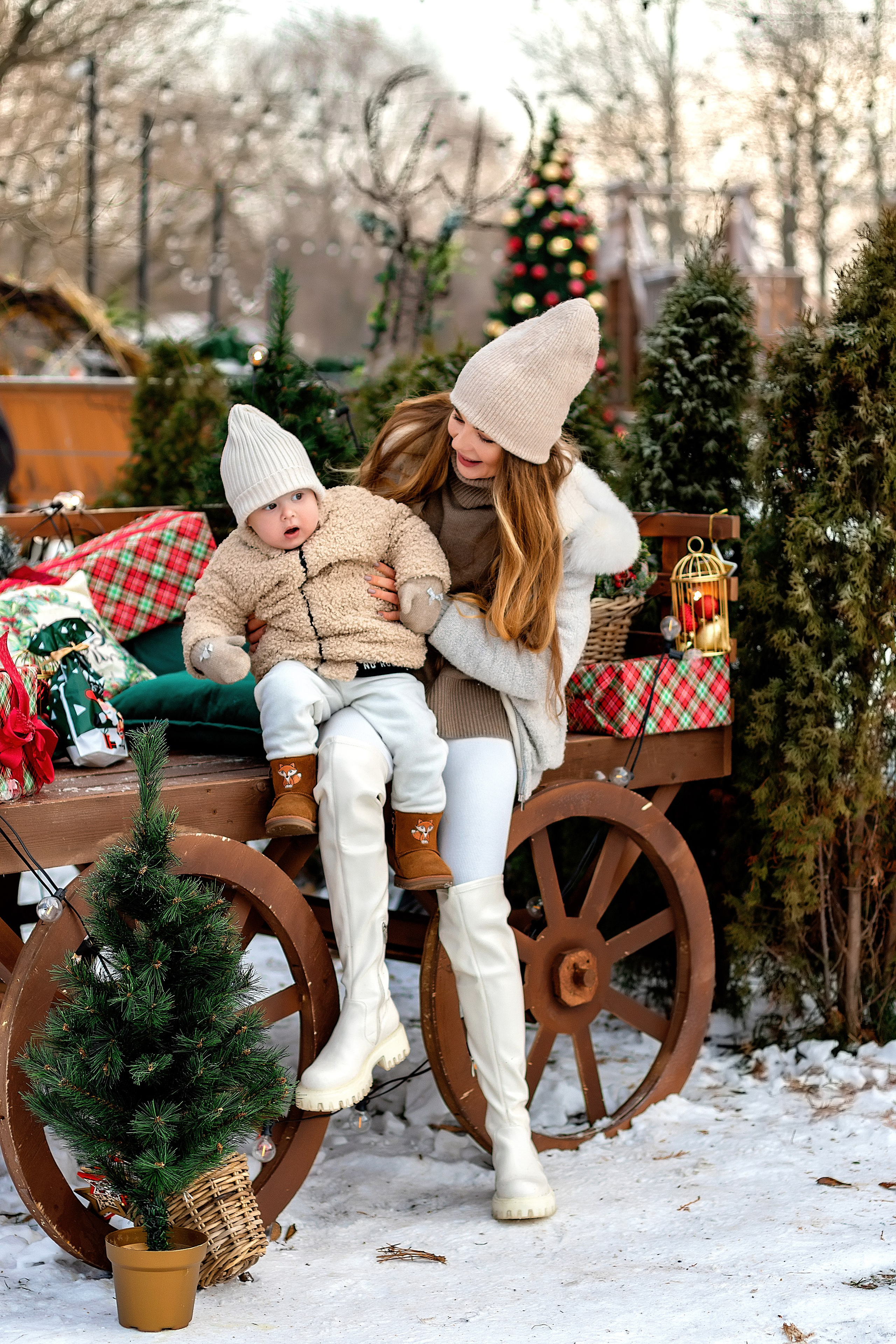 Новогодние и зимние фотосессии. Свадебный и семейный фотограф в Туле и Москве Полукарова Юлия