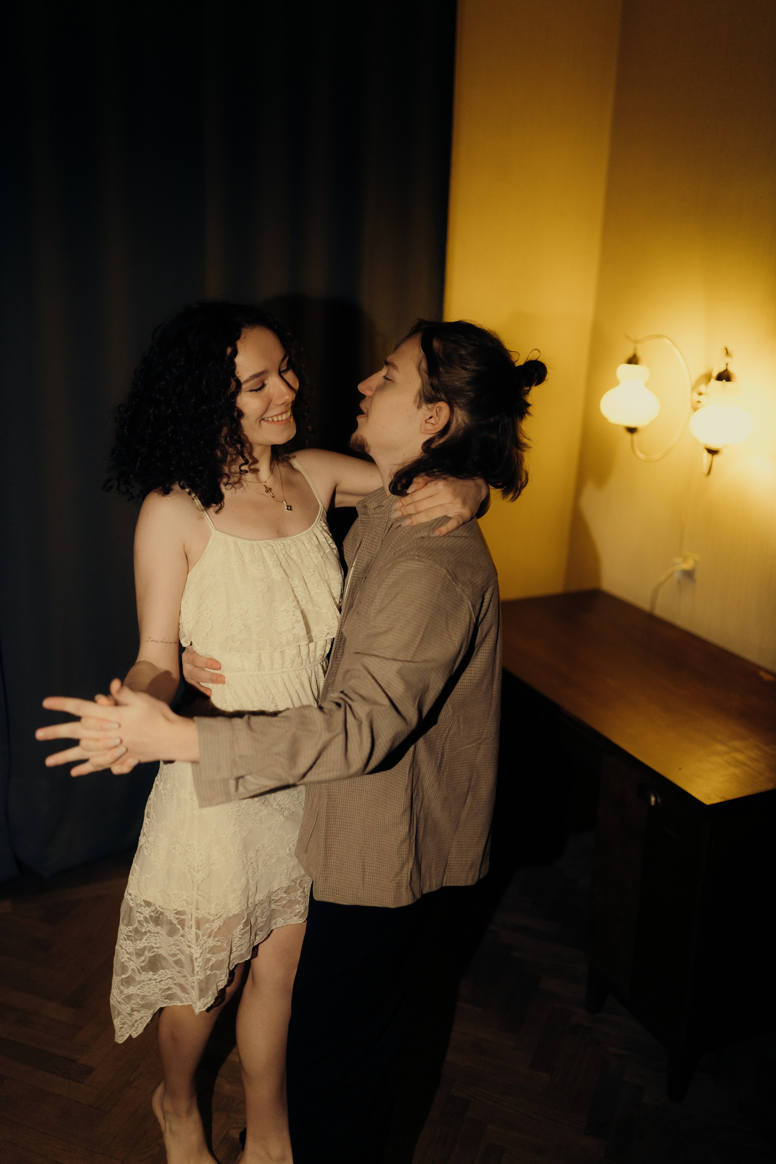 LoveStory домашняя. Фотограф Санкт-Петербург Князева Елизавета
