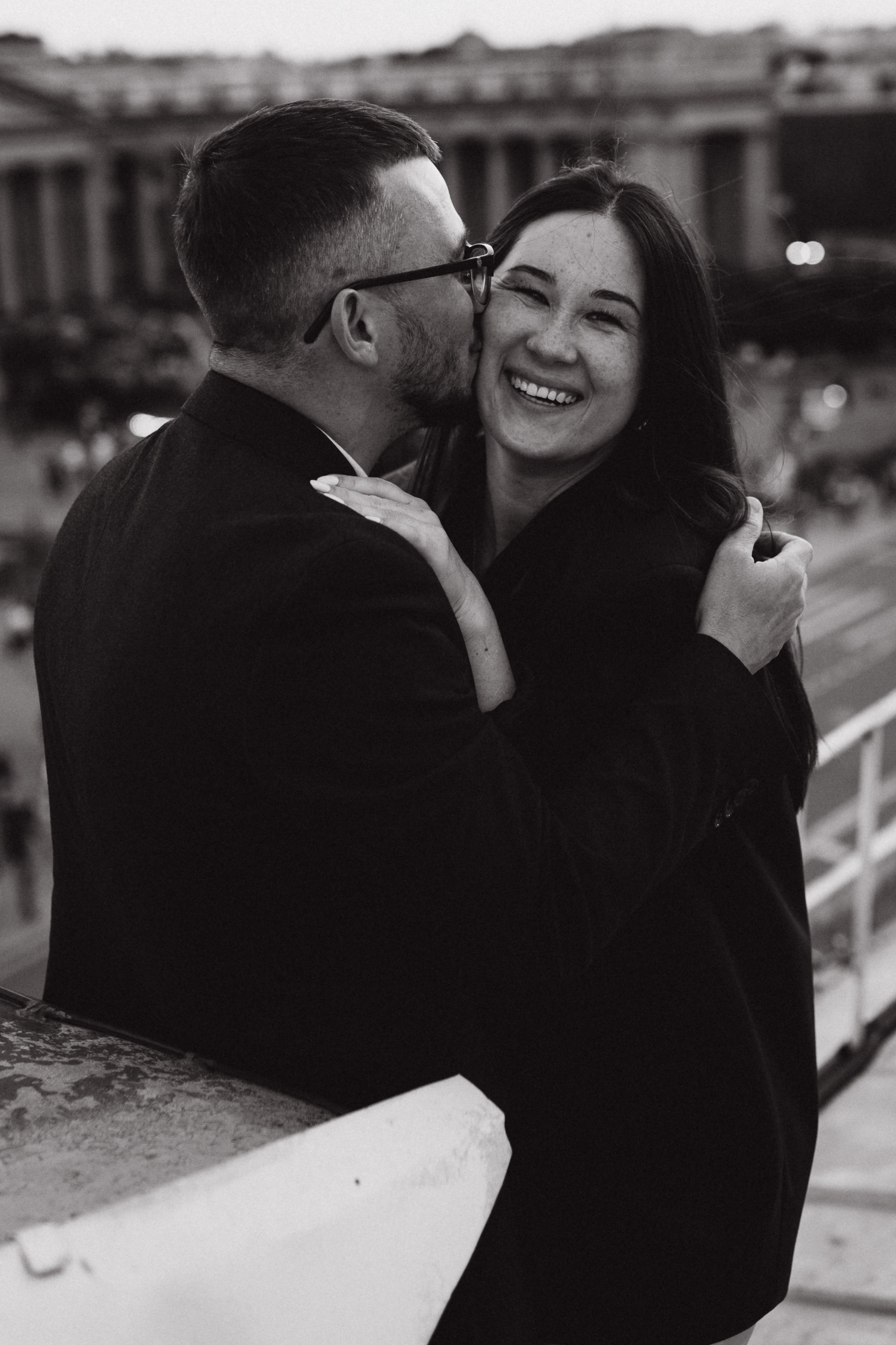LoveStory на крышах Питера. Фотограф Санкт-Петербург Князева Елизавета