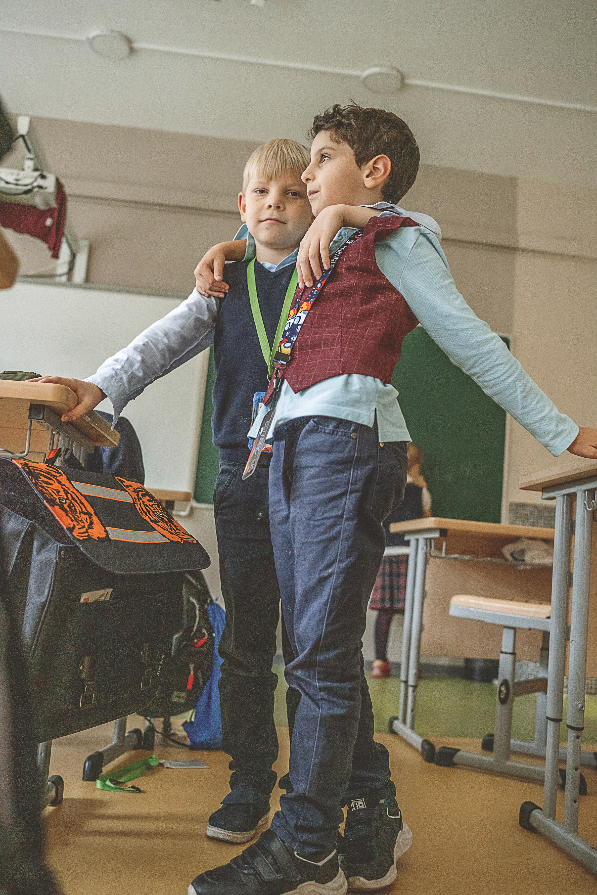 1-й класс. Школьные и выпускные альбомы. Фотограф Елена Голицина