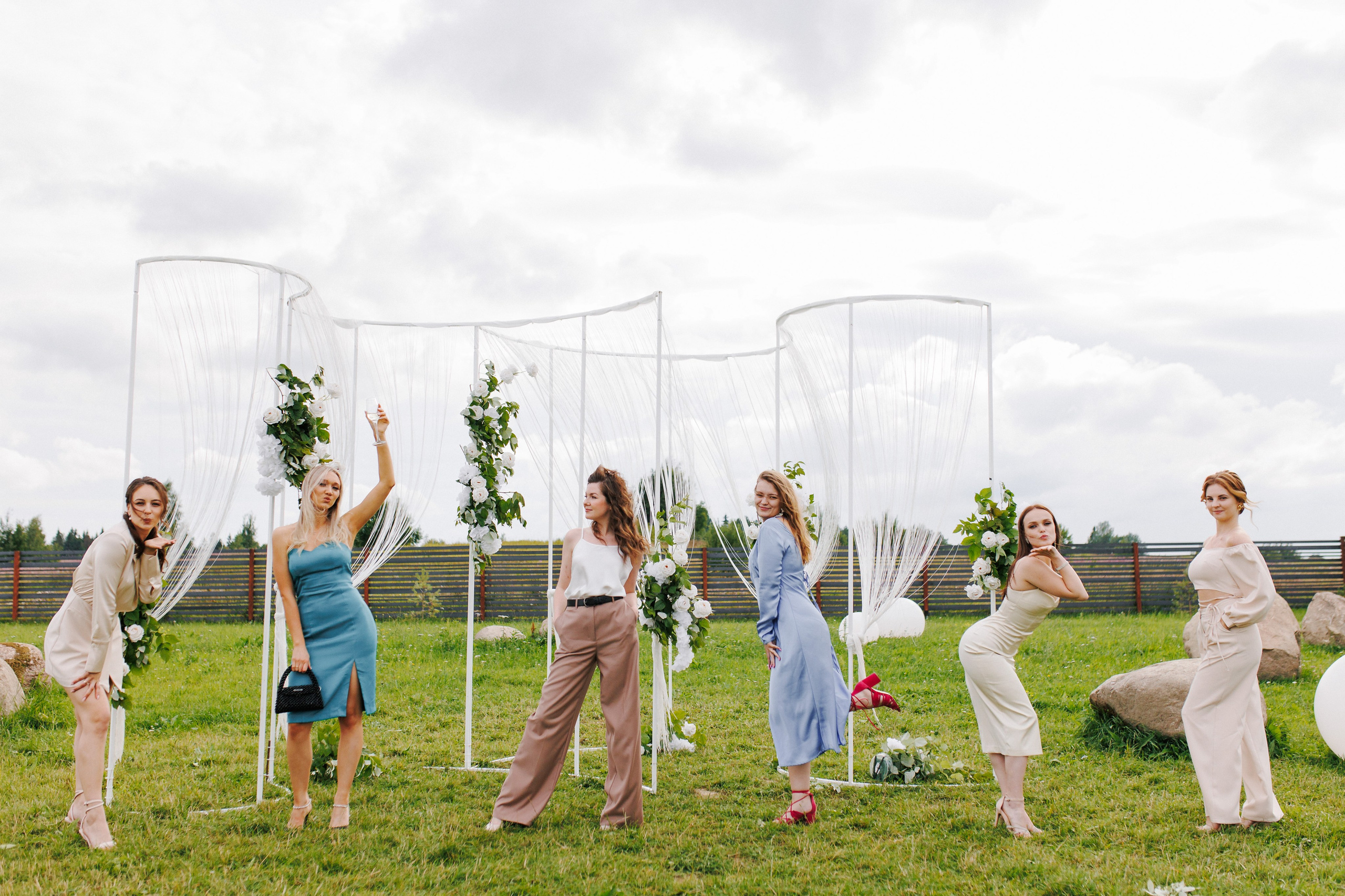 Свадебная фотосессия и банкетная часть в усадьбе СПБ. Свадебный фотограф СПБ