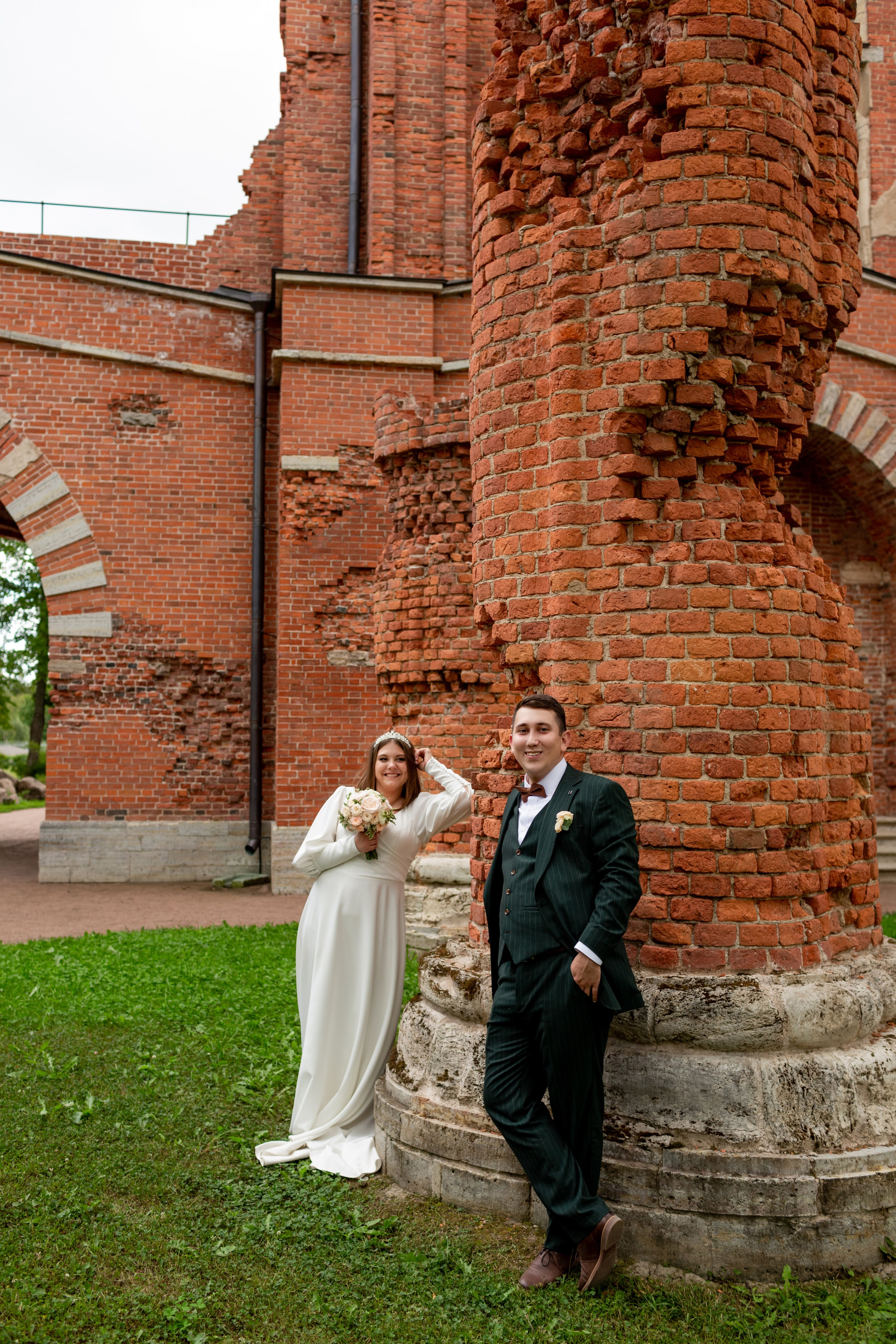 Свадебная фотосессия в Пушкине. Свадебный фотограф Кирилл Белый