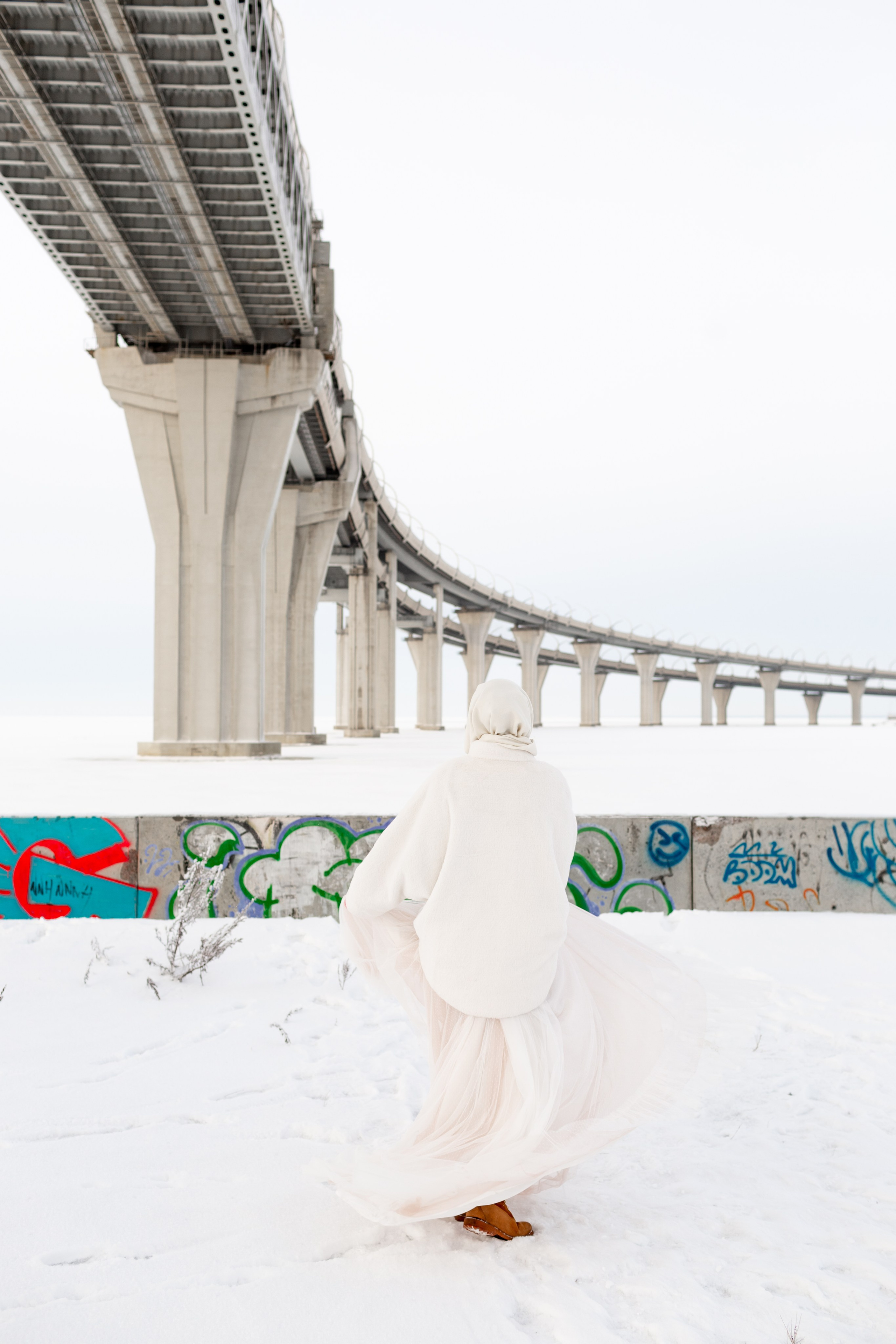 Свадебная фотосессия зимой. Свадебный фотограф Кирилл Белый