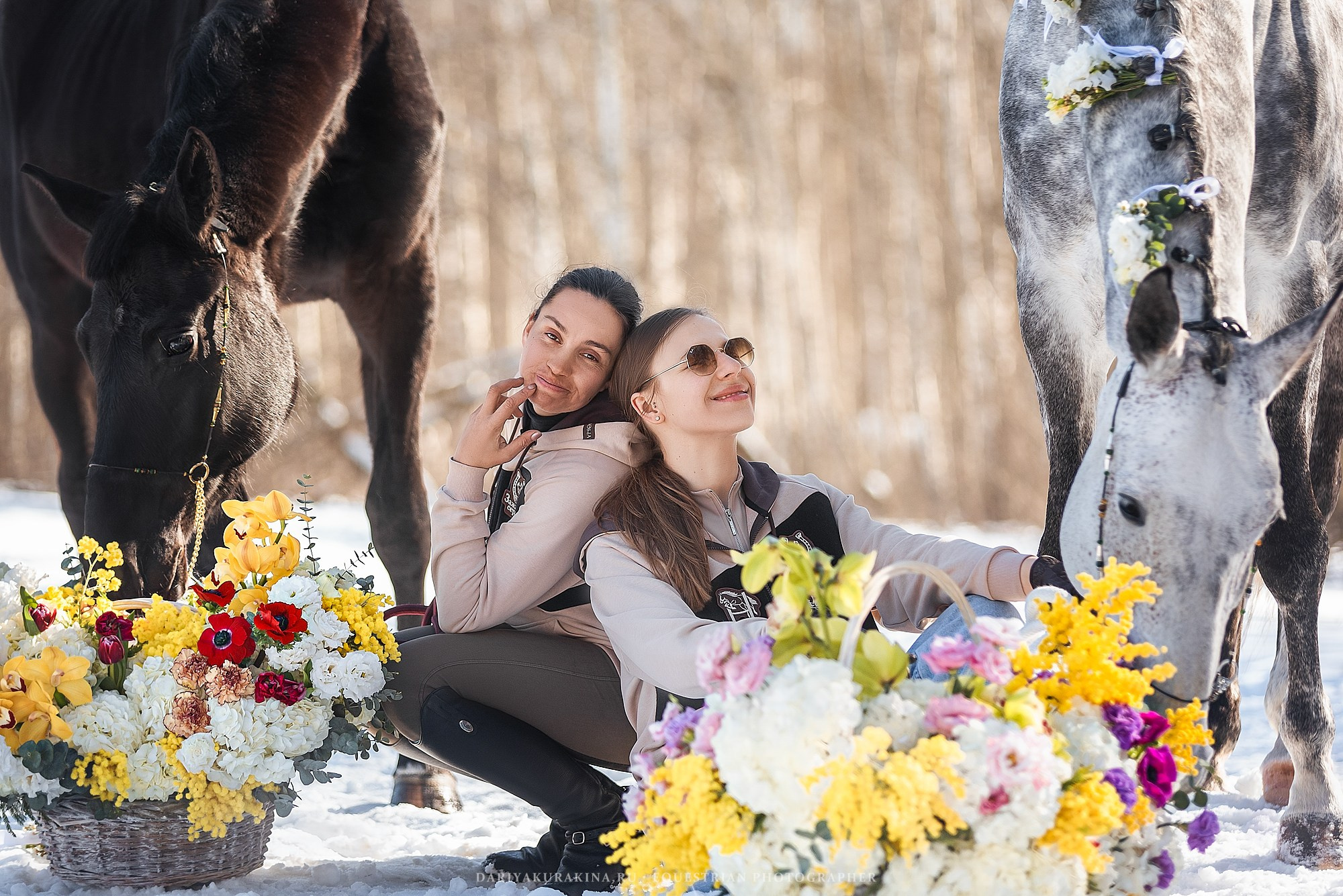 «ЮНА» Весна. Конный фотограф Куракина Дарья • Фотосессии с лошадьми