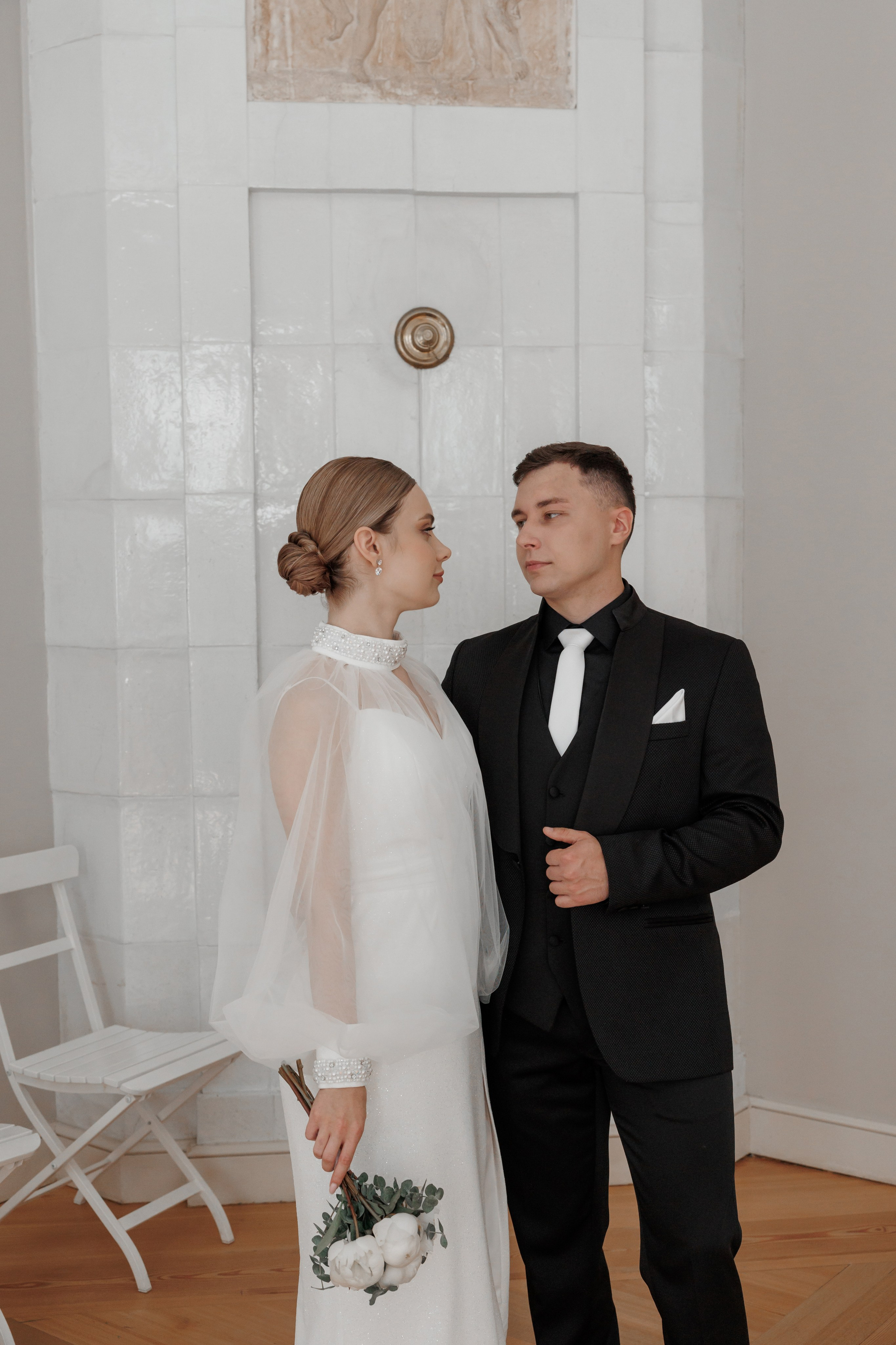 Анна и Сергей, Особняк Муравьевых-Апостолов, прогулка по ВДНХ, ресторан «Домик в саду». Свадебный и репортажный фотограф (Москва, Королев и другие)