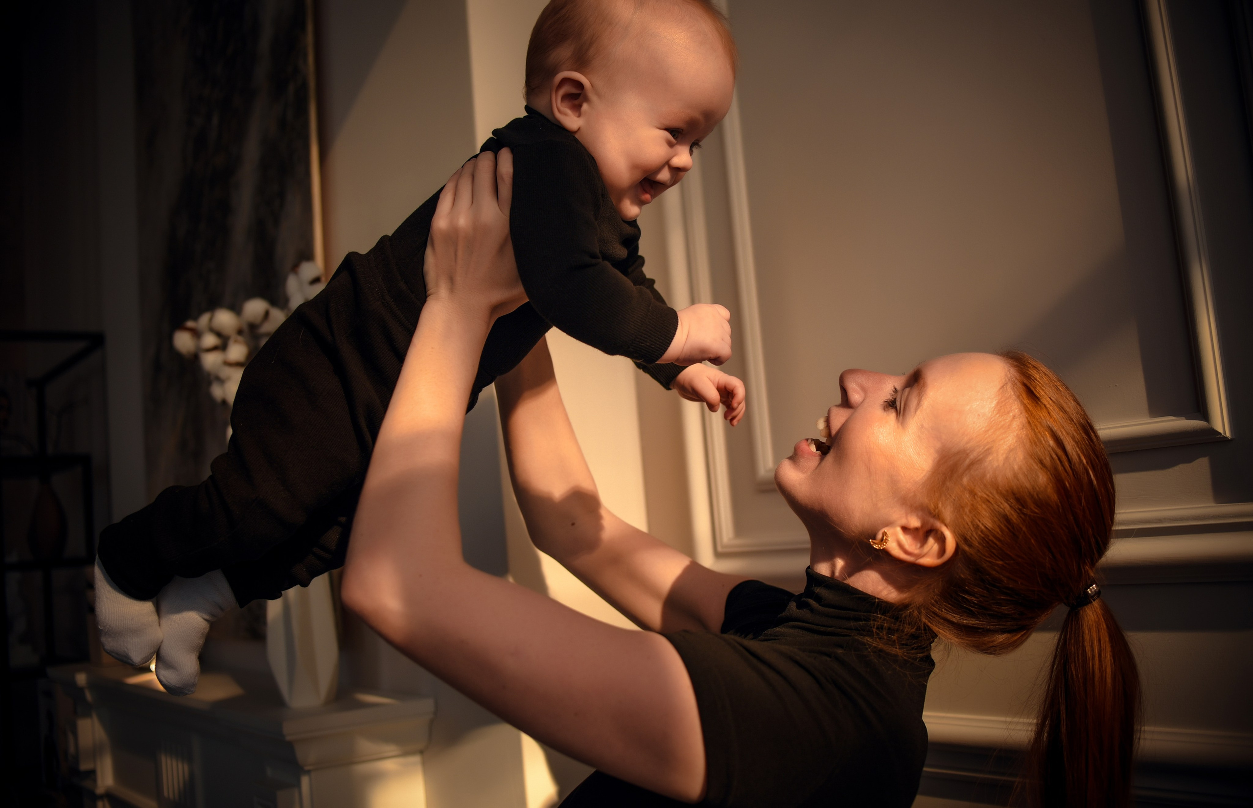 Семейная студийная фотосессия 3. Свадебный, семейный, детский, контент фотограф в Омске Максим Ильин