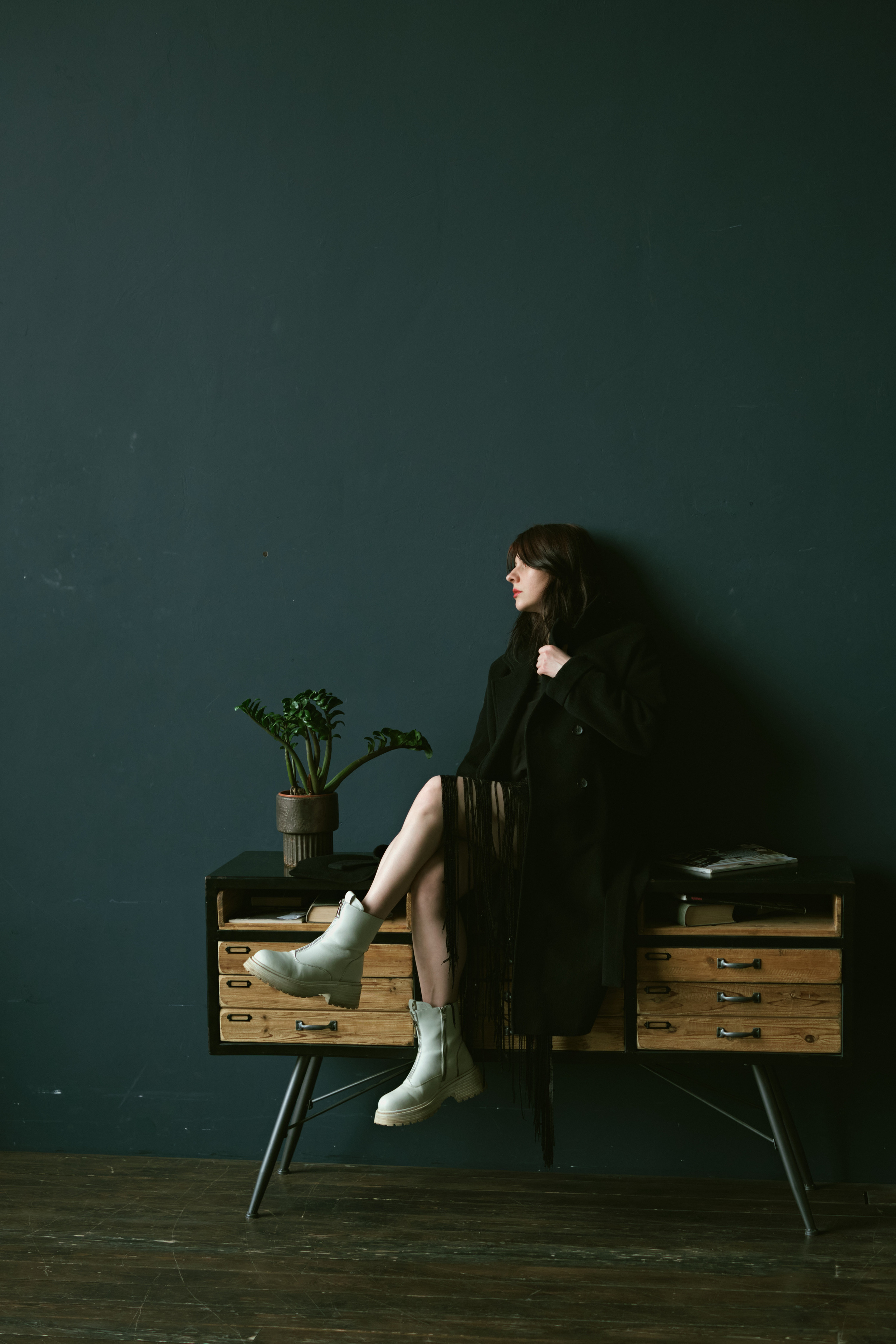 Фотосессия девушки в студии. Елена Павленко. Фотограф. Москва