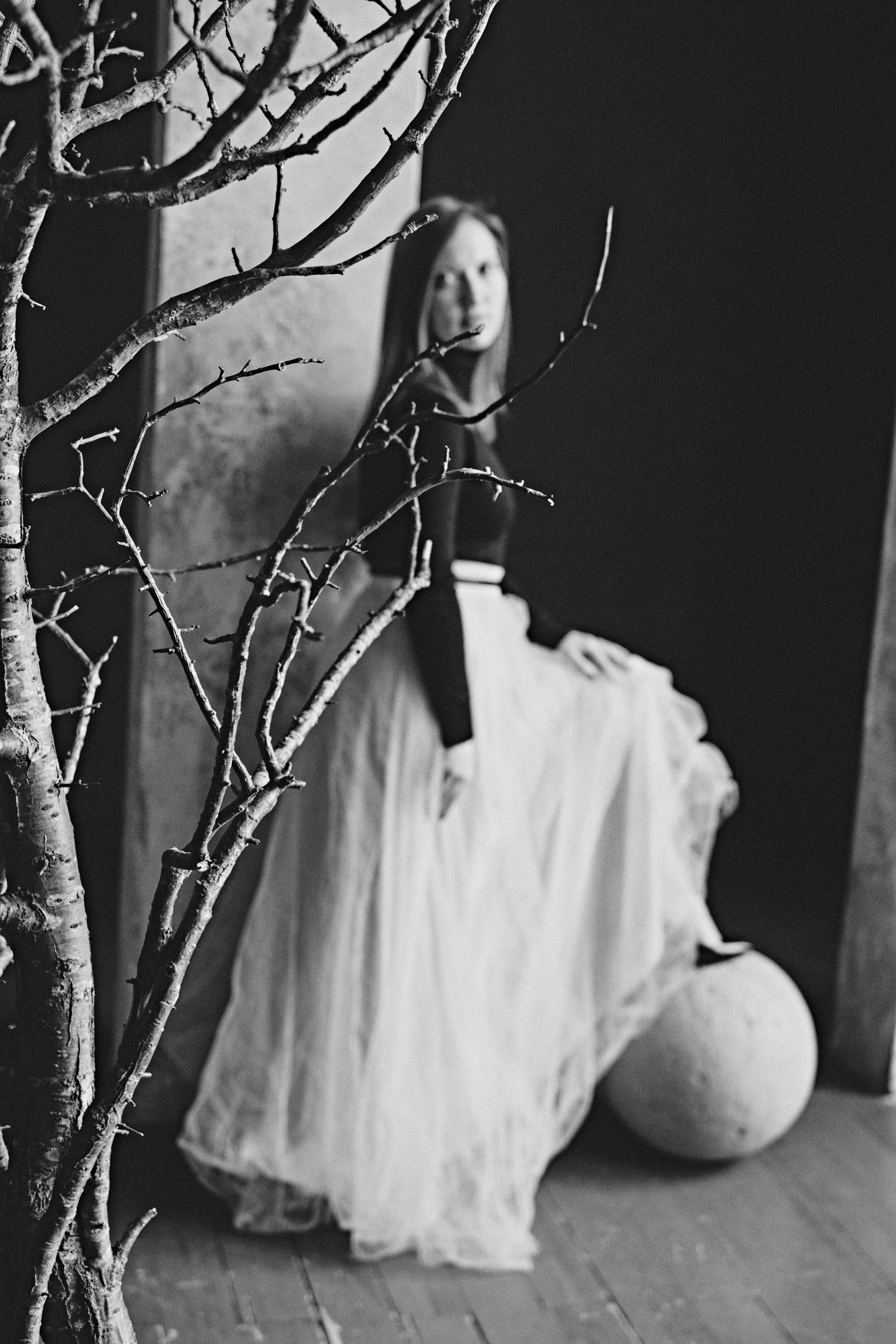 Красивая девушка в фотостудии. Елена Павленко. Фотограф. Москва