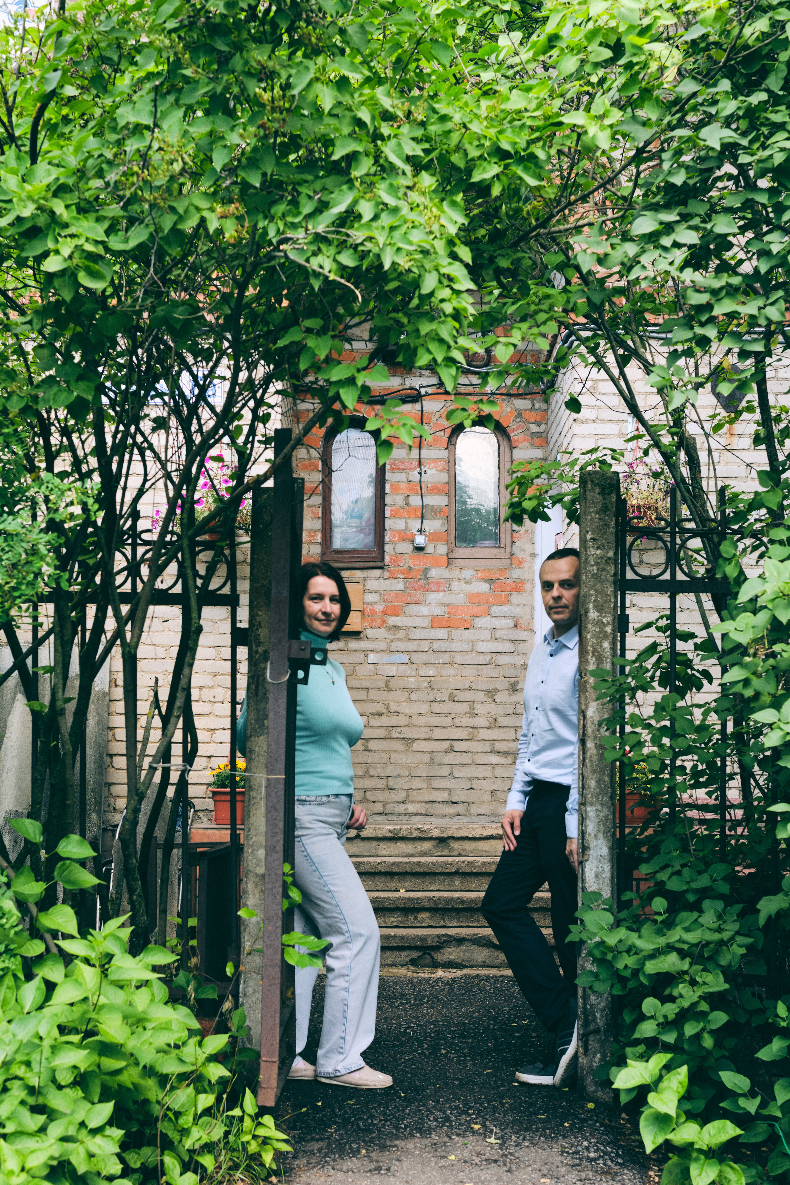 Фотосессия красивой пары на улицах города. Елена Павленко. Фотограф. Москва