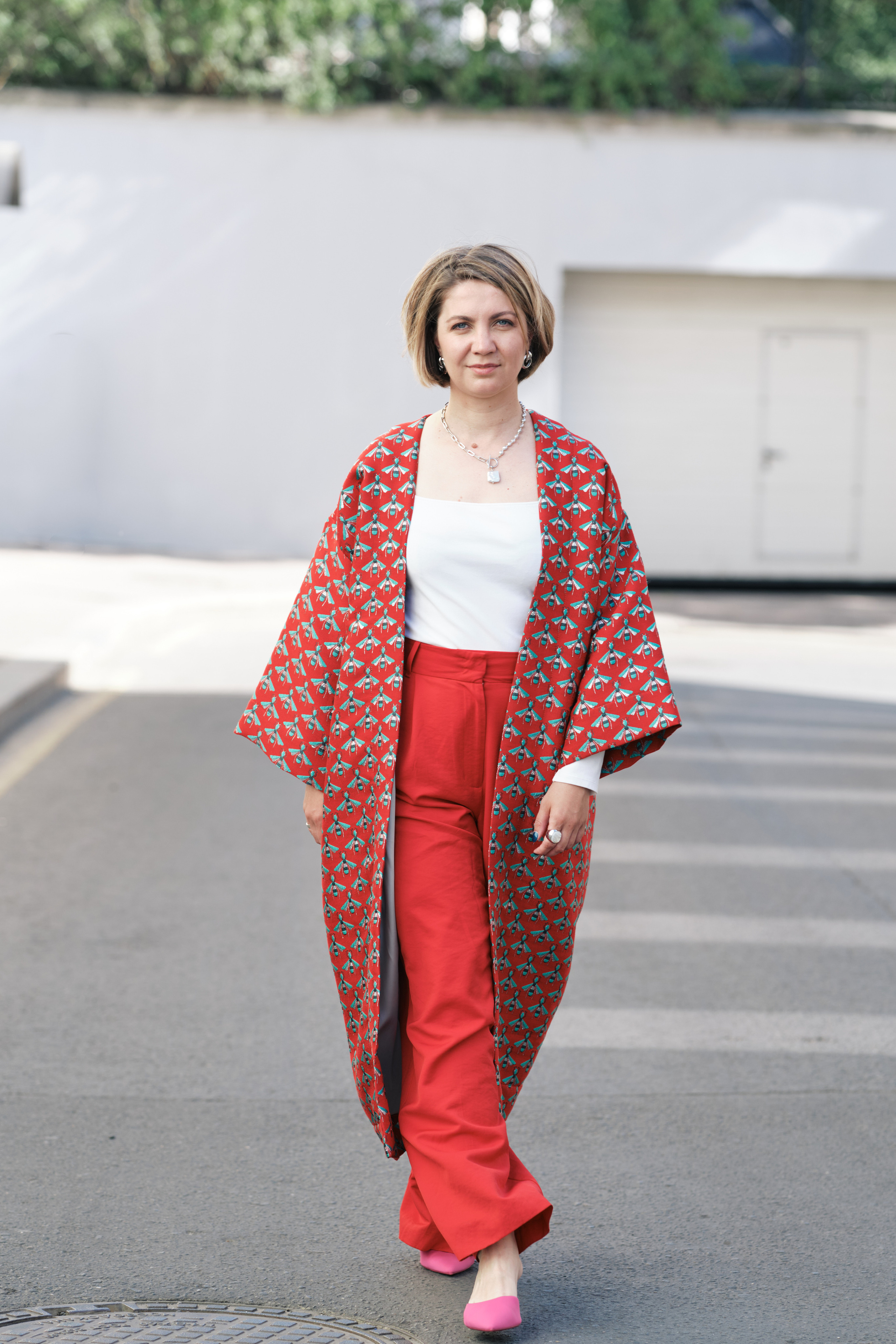 Съемка стилиста на улицах Москвы, яркие образы. Елена Павленко. Фотограф. Москва