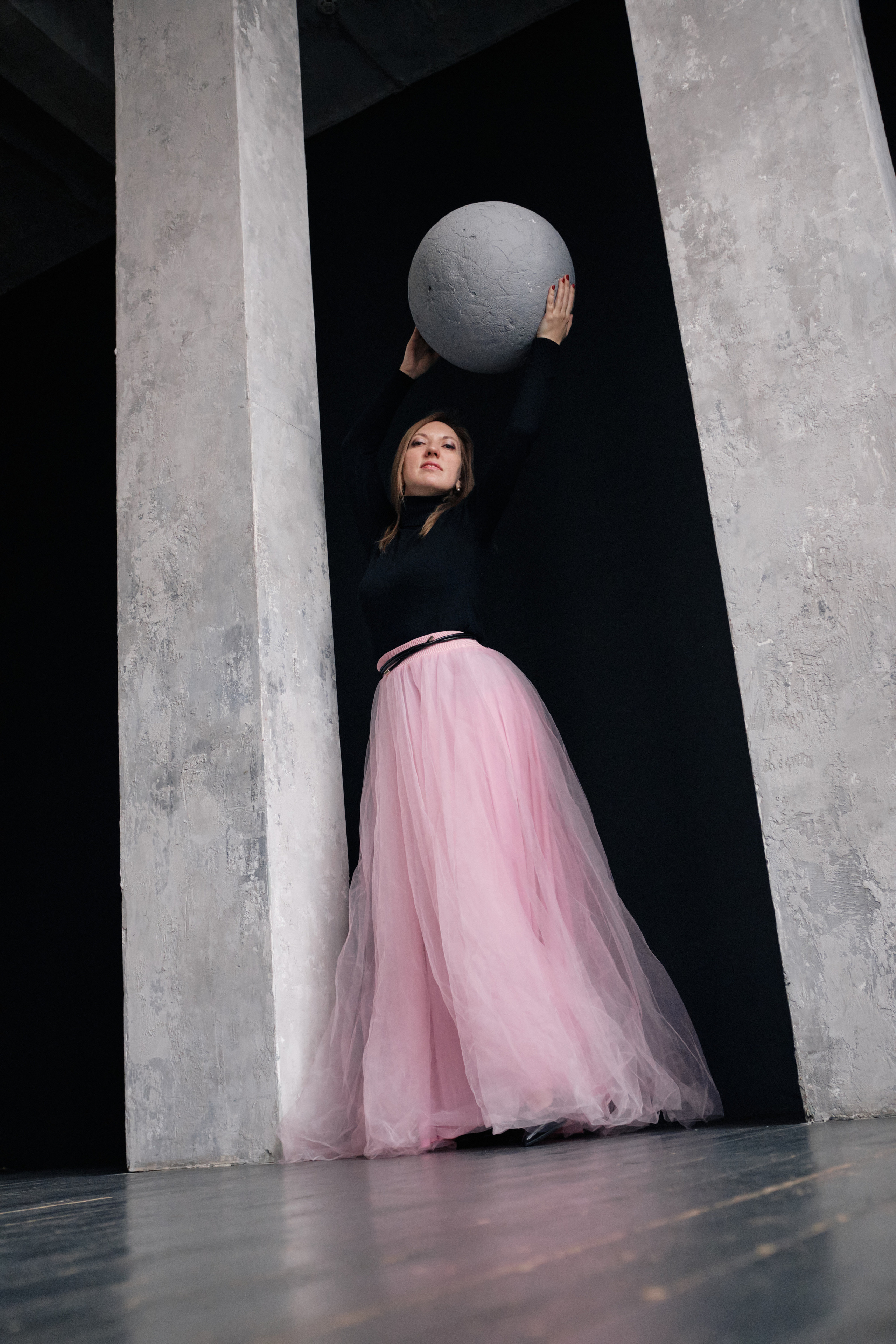 Красивая девушка в фотостудии. Елена Павленко. Фотограф. Москва