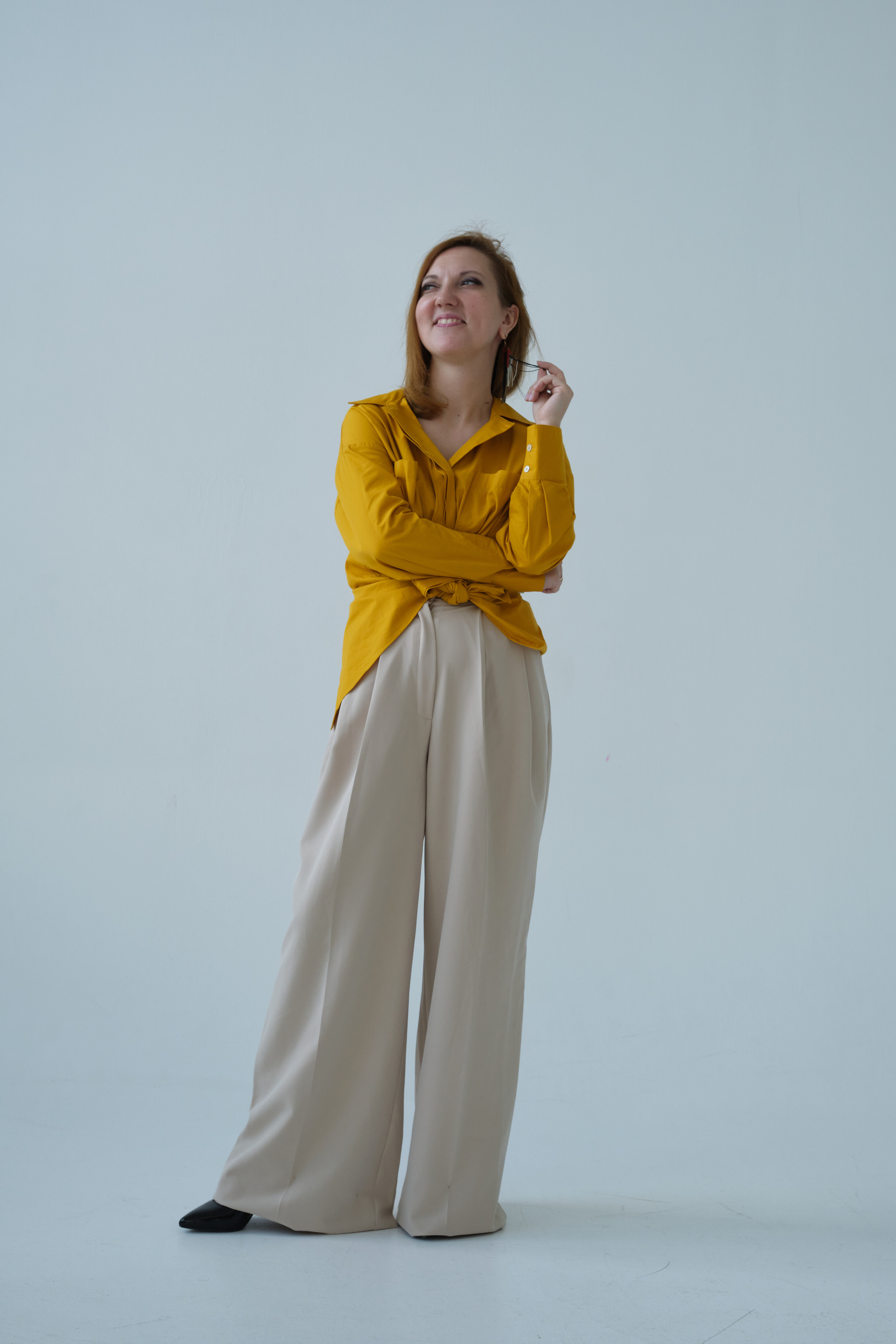 Красивая девушка в фотостудии. Елена Павленко. Фотограф. Москва